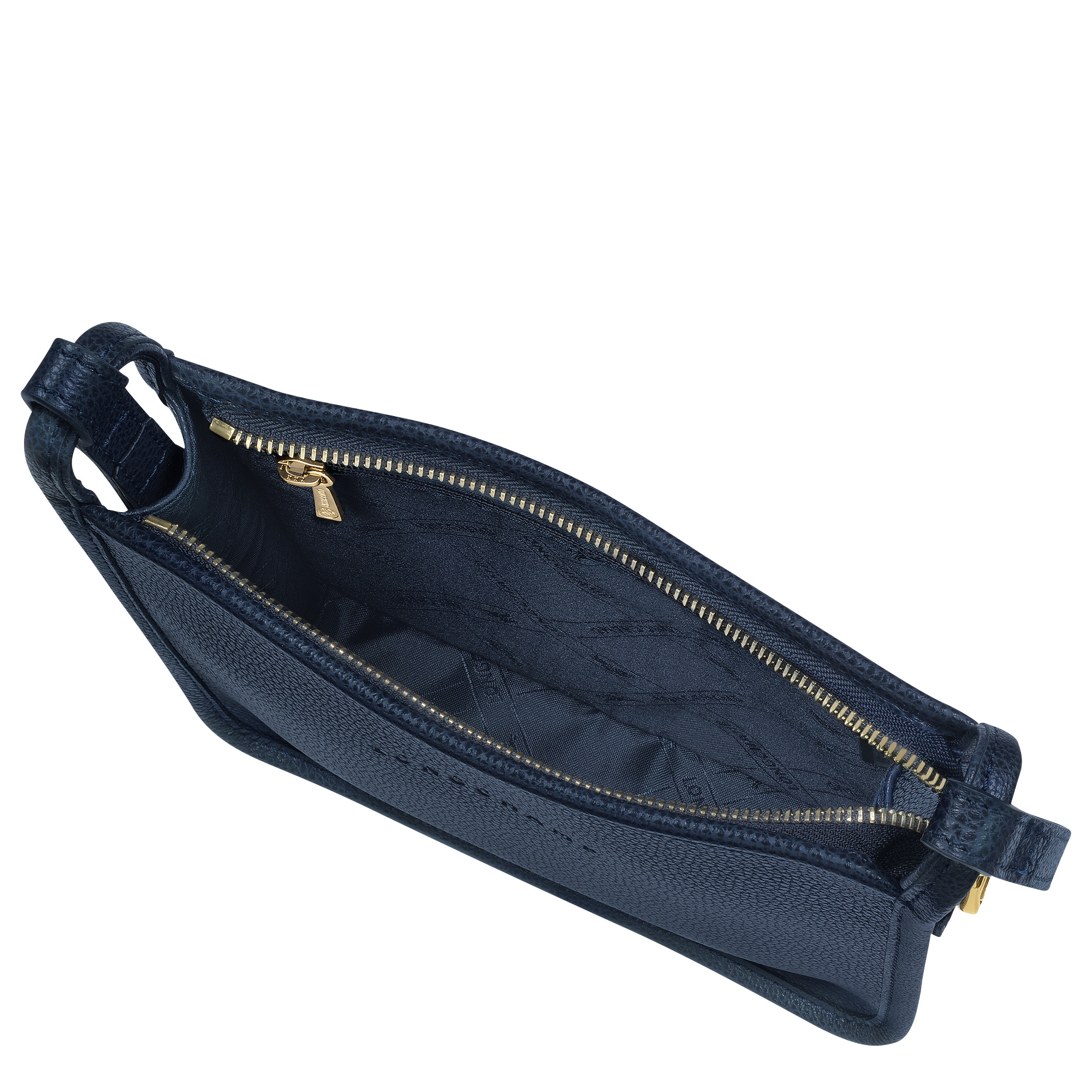 Le Foulonné S Crossbody bag Navy - Leather - 5