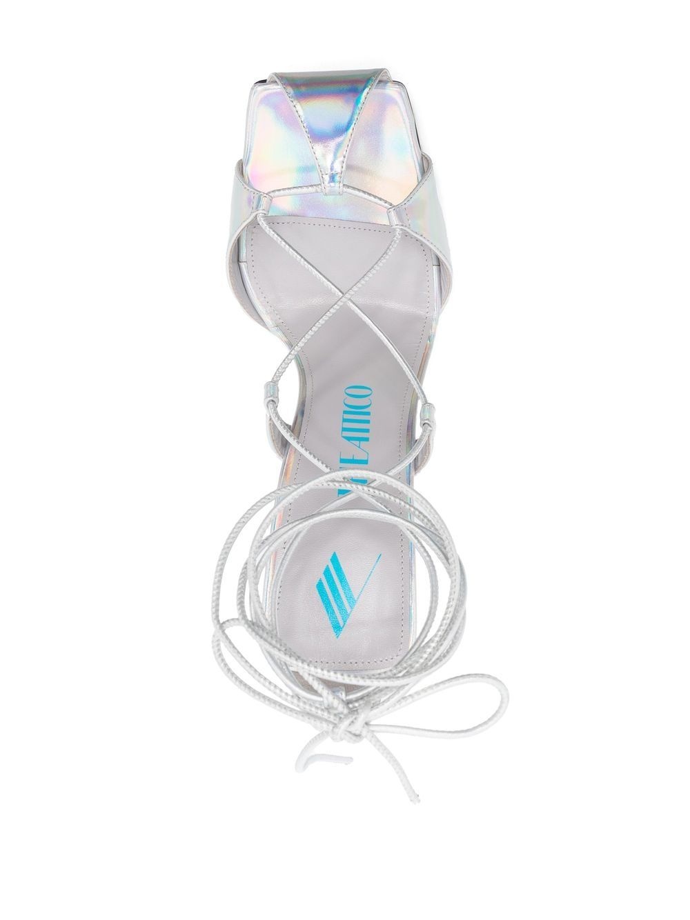 Adele 105mm iridescent sandals - 4