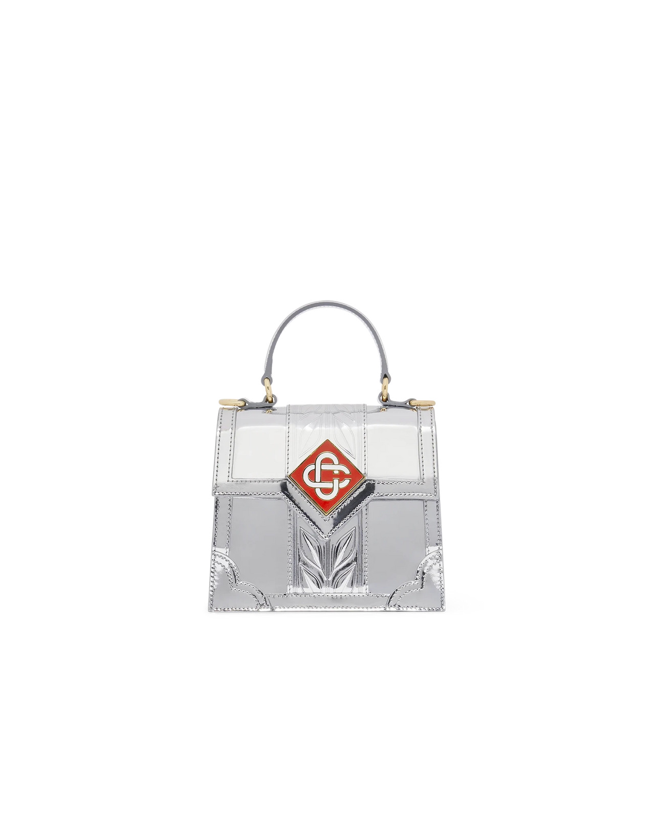 Chrome Micro Jeanne Bag | Casablanca Paris - 1