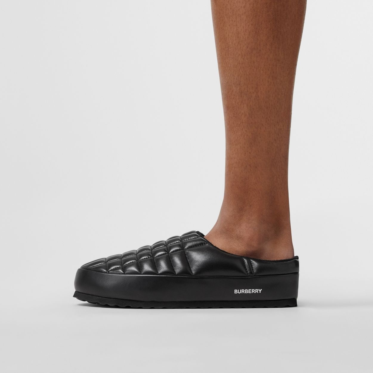 Quilted Lambskin Slippers - 7