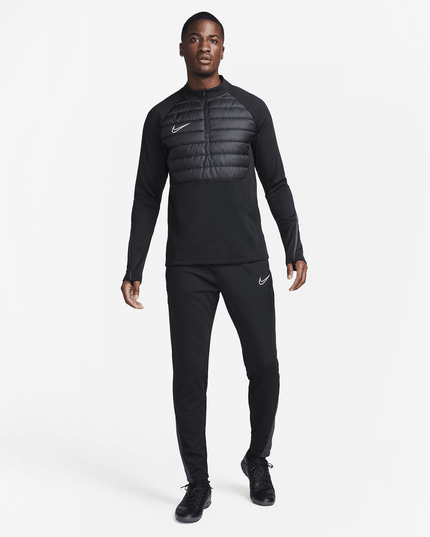 Nike Academy Winter Warrior Men's Therma-FIT 1/2-Zip Soccer Top - 6