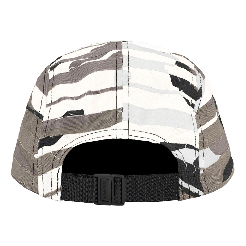 Supreme Supreme Layered Camo Camp Cap 'Black White Grey' SUP-SS23