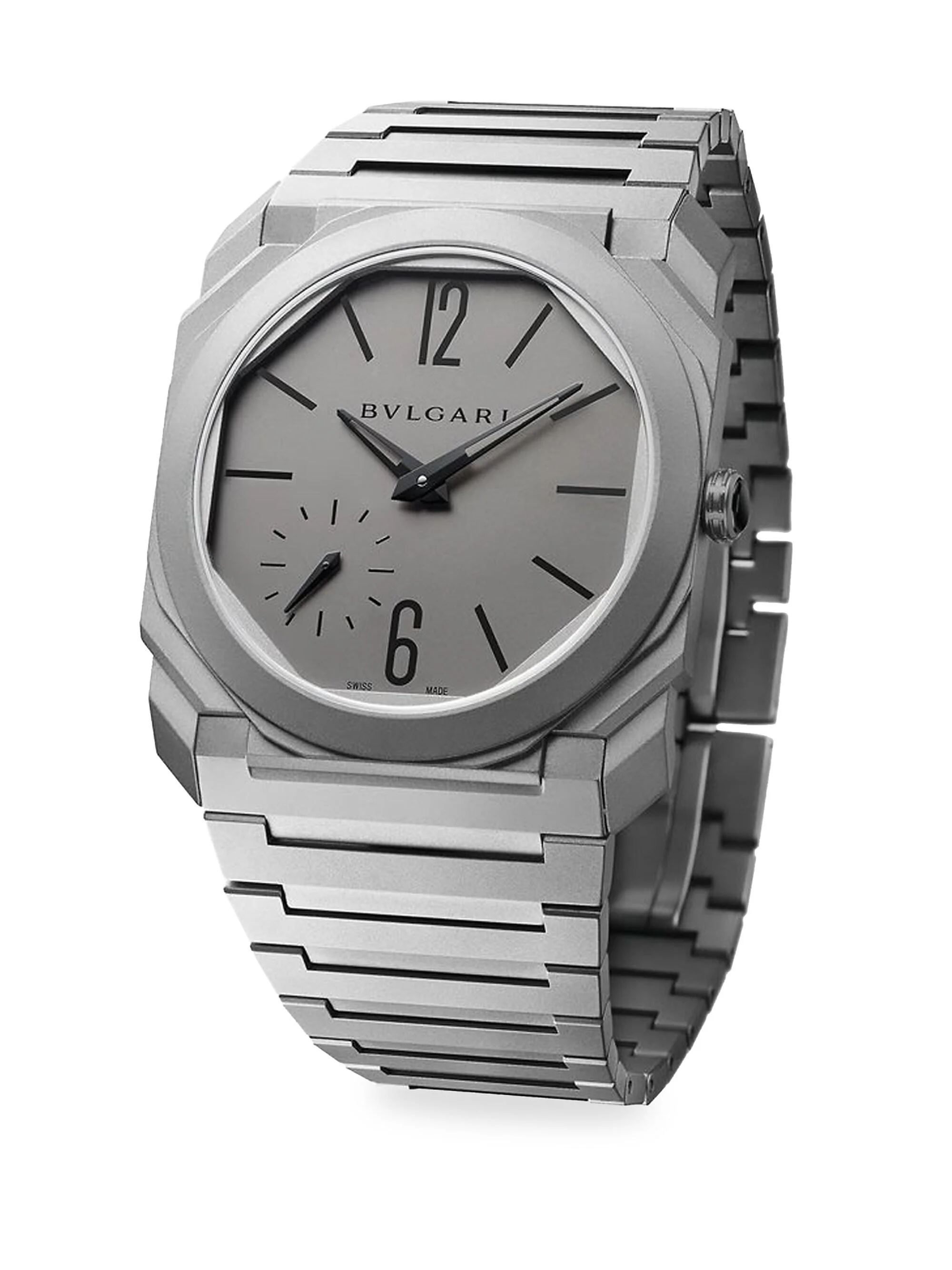 Unisex Octo Finissimo Titanium Bracelet Watch - 1