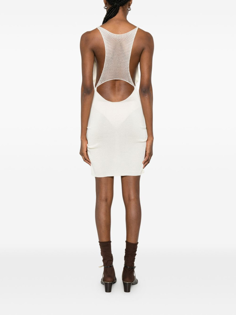 cowl-neck mini dress 4