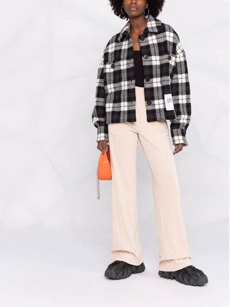 Palm Angels corduroy side-stripe track pants outlook