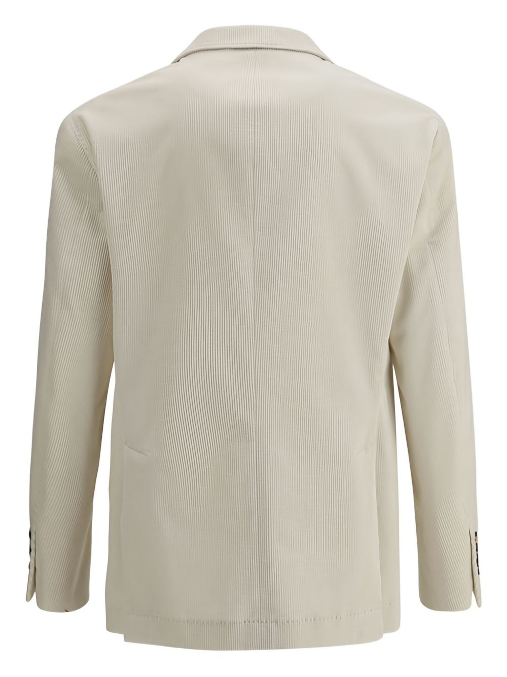 ribbed velvet blazer - 2