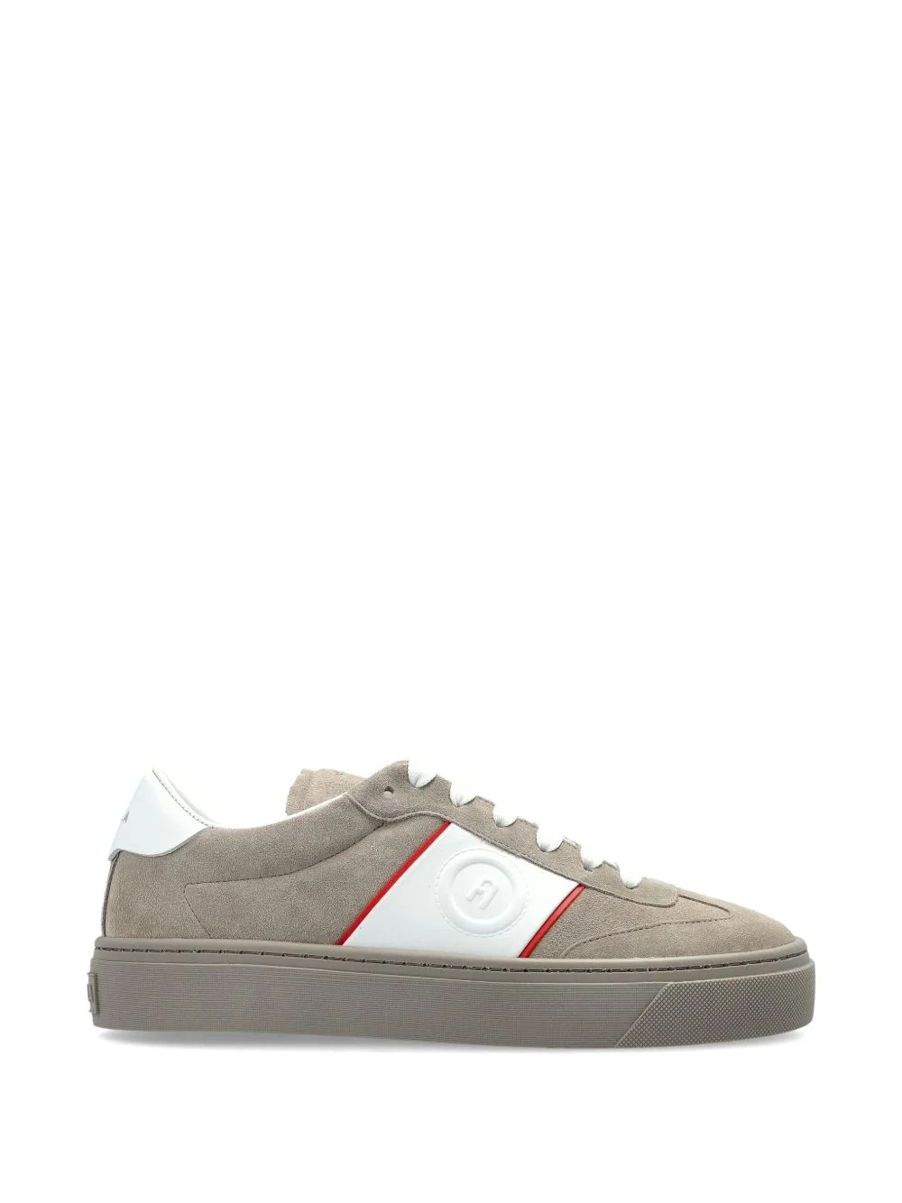 Enjoy stripe-detail leather sneakers - 1