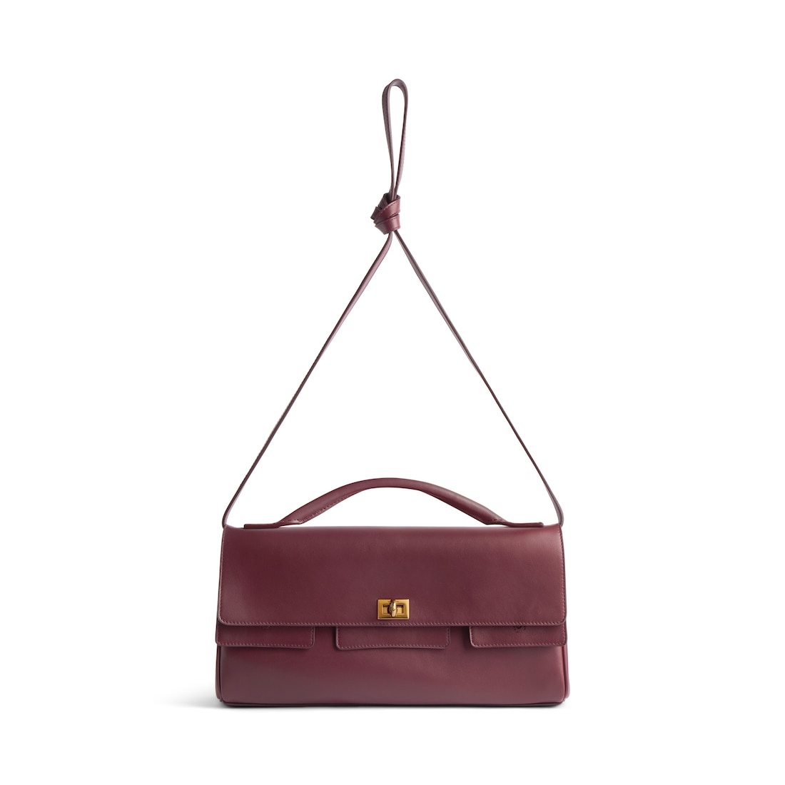 クラッチバッグ Balenciaga Bel Air Small Clutch BALENCIAGA Bel Air small leather clutch | NET-A-PORTER