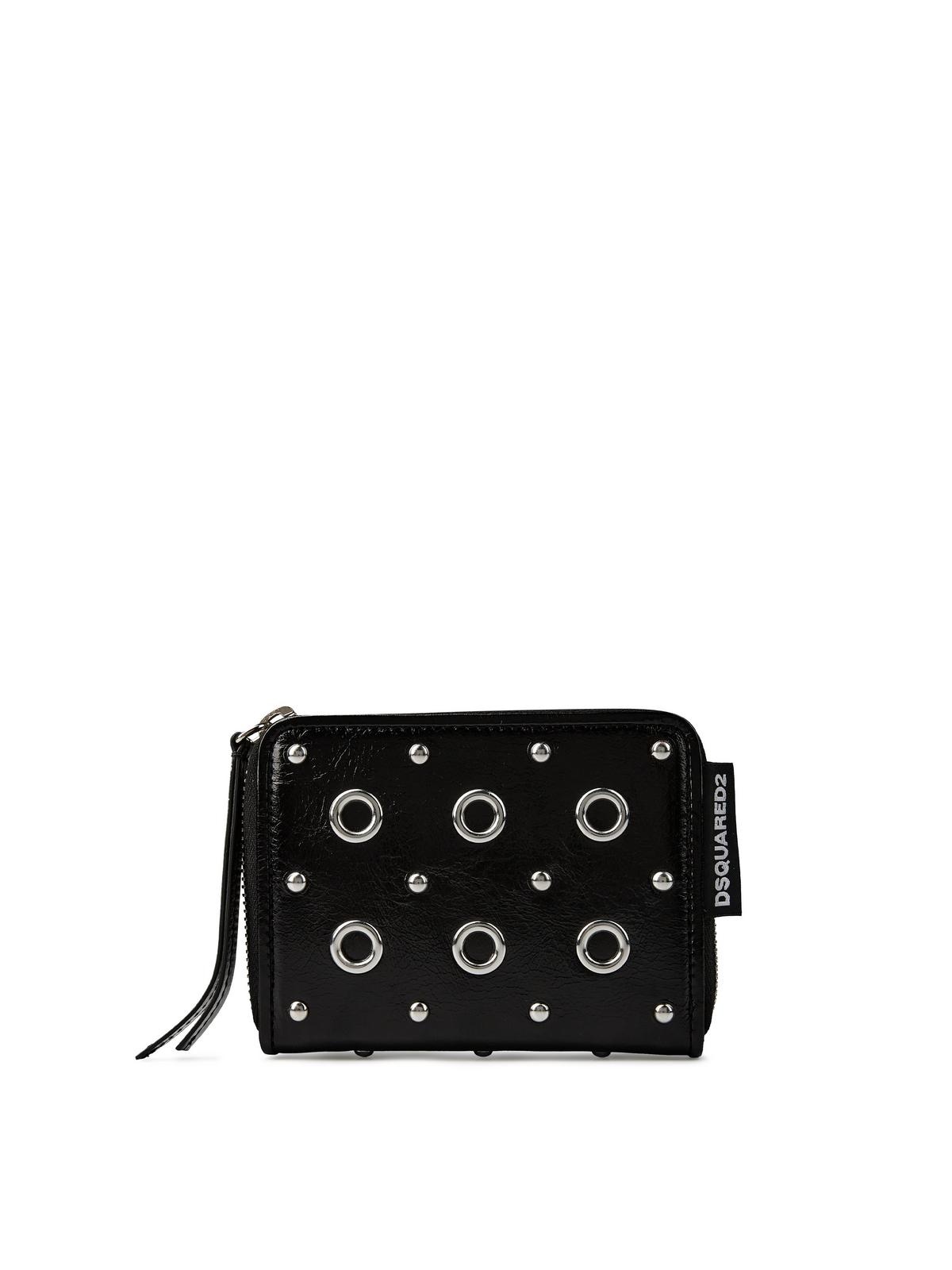 【DSQUARED2】DSQ ジップウォレット Ld41 DSQUARED2】DSQ ジップウォレット Ld41 (D SQUARED2/財布・小物