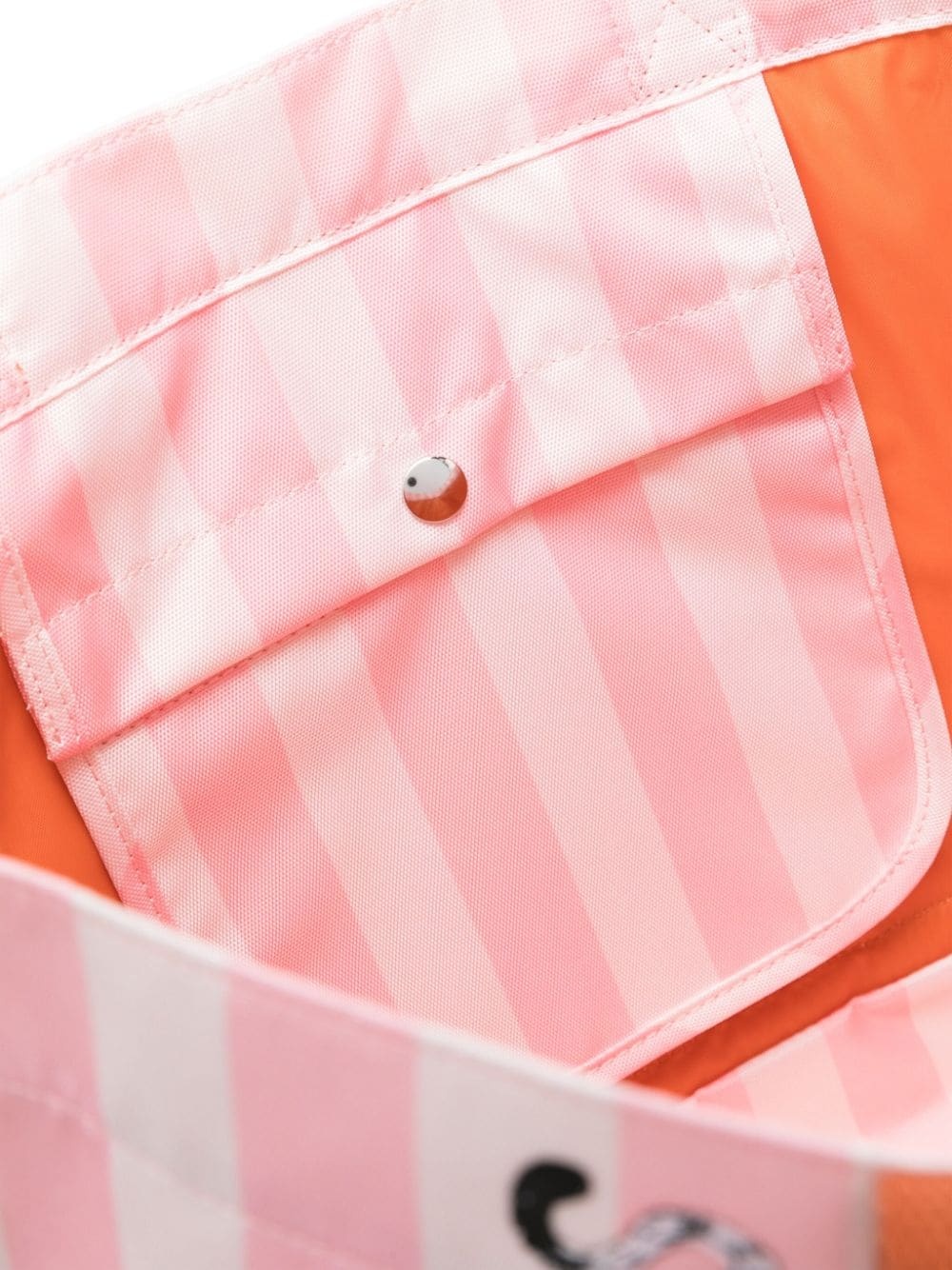 striped tote bag - 5