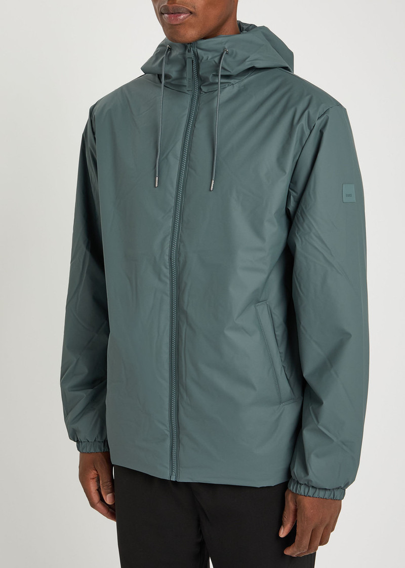 RAINS Rains Lohja Hooded Rubberised Jacket outlook