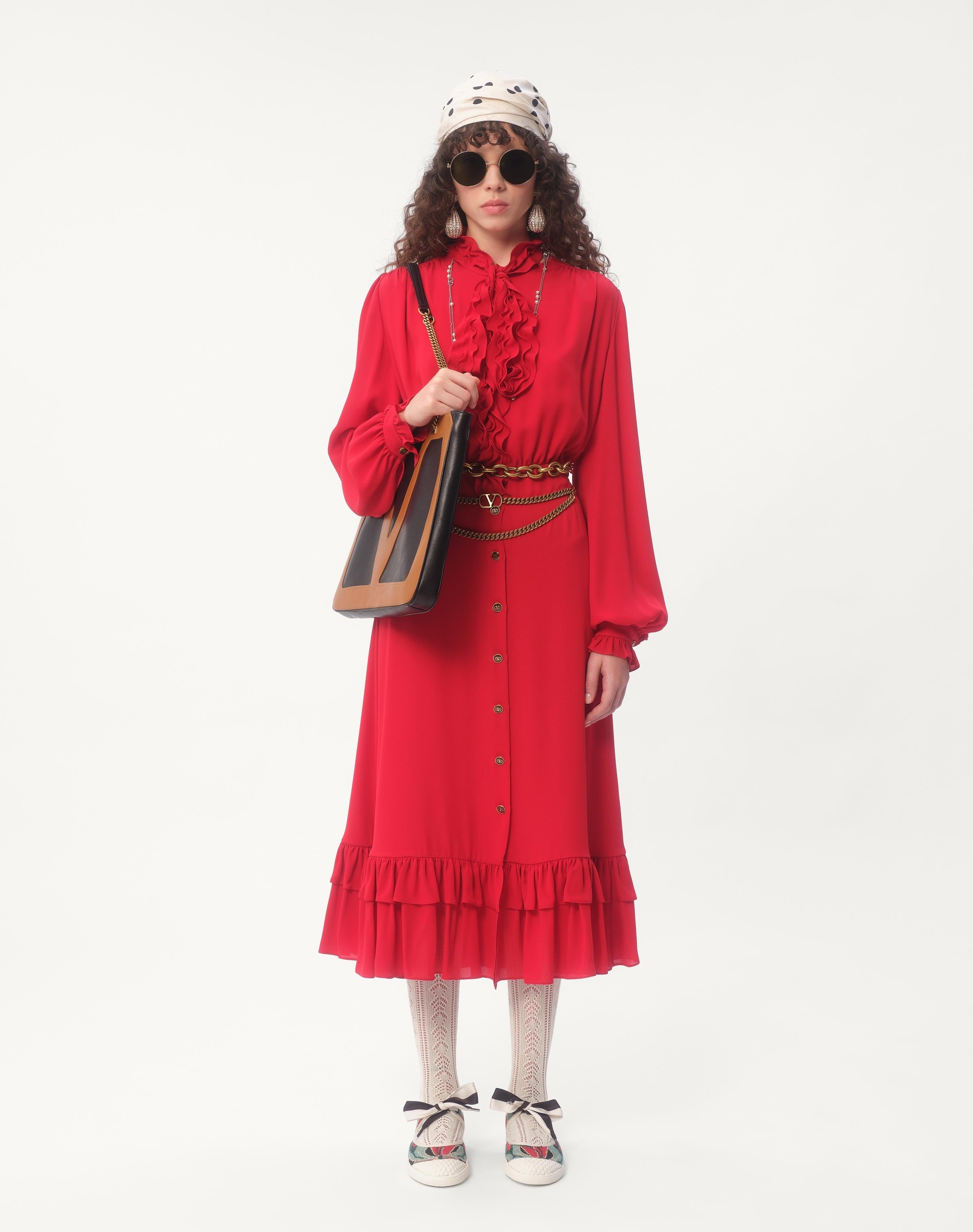 GEORGETTE MIDI DRESS - 2