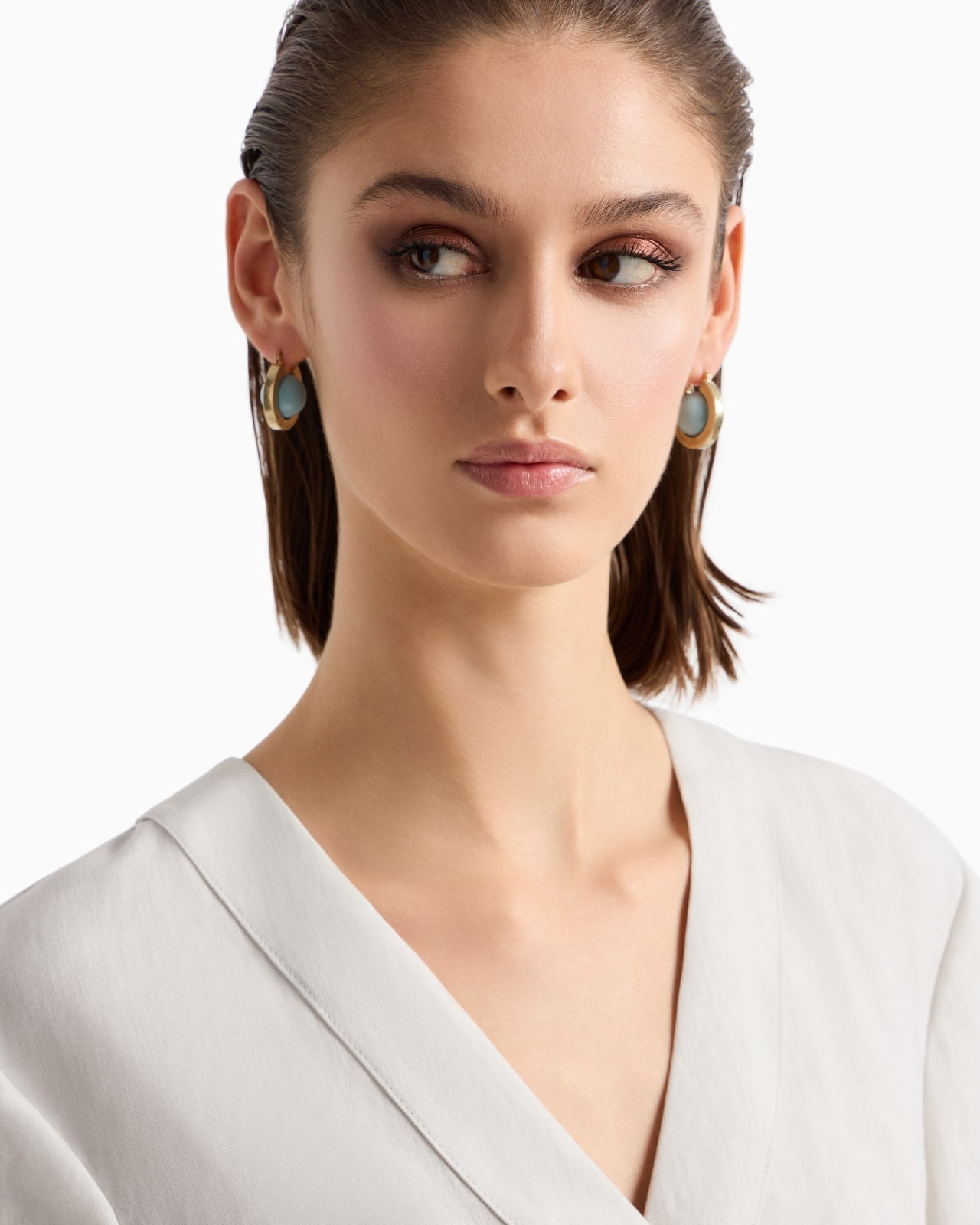 SHORT, SINGLE-BREASTED LINEN JACKET - 5