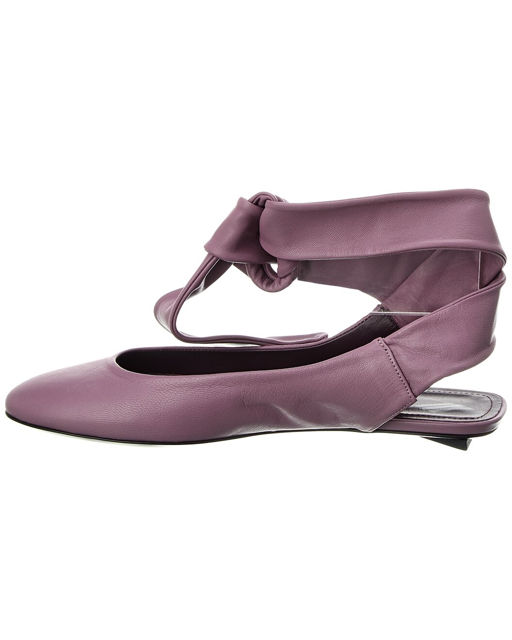 The Attico Cloe Leather Ballet Flat - 2