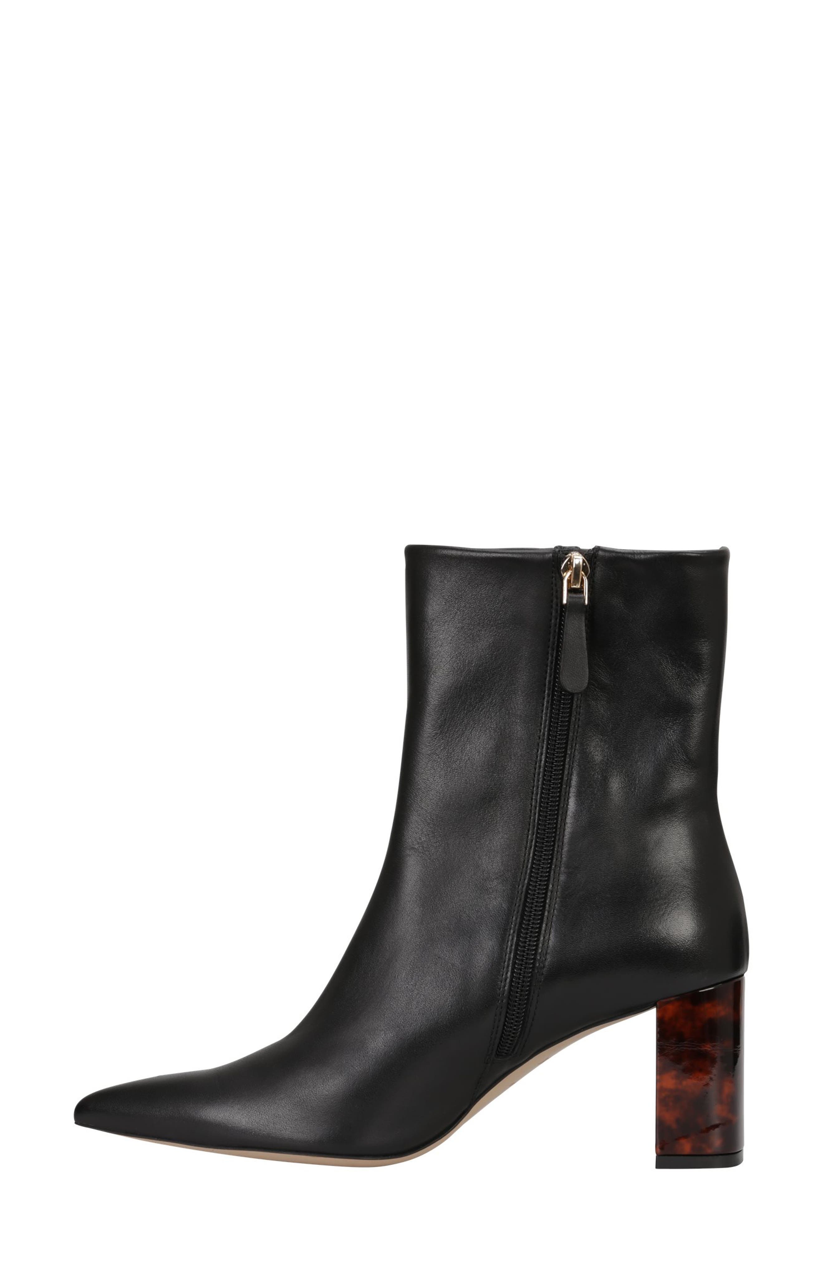 BOSS Janet Pointed Toe Bootie in Black at Nordstrom - 9