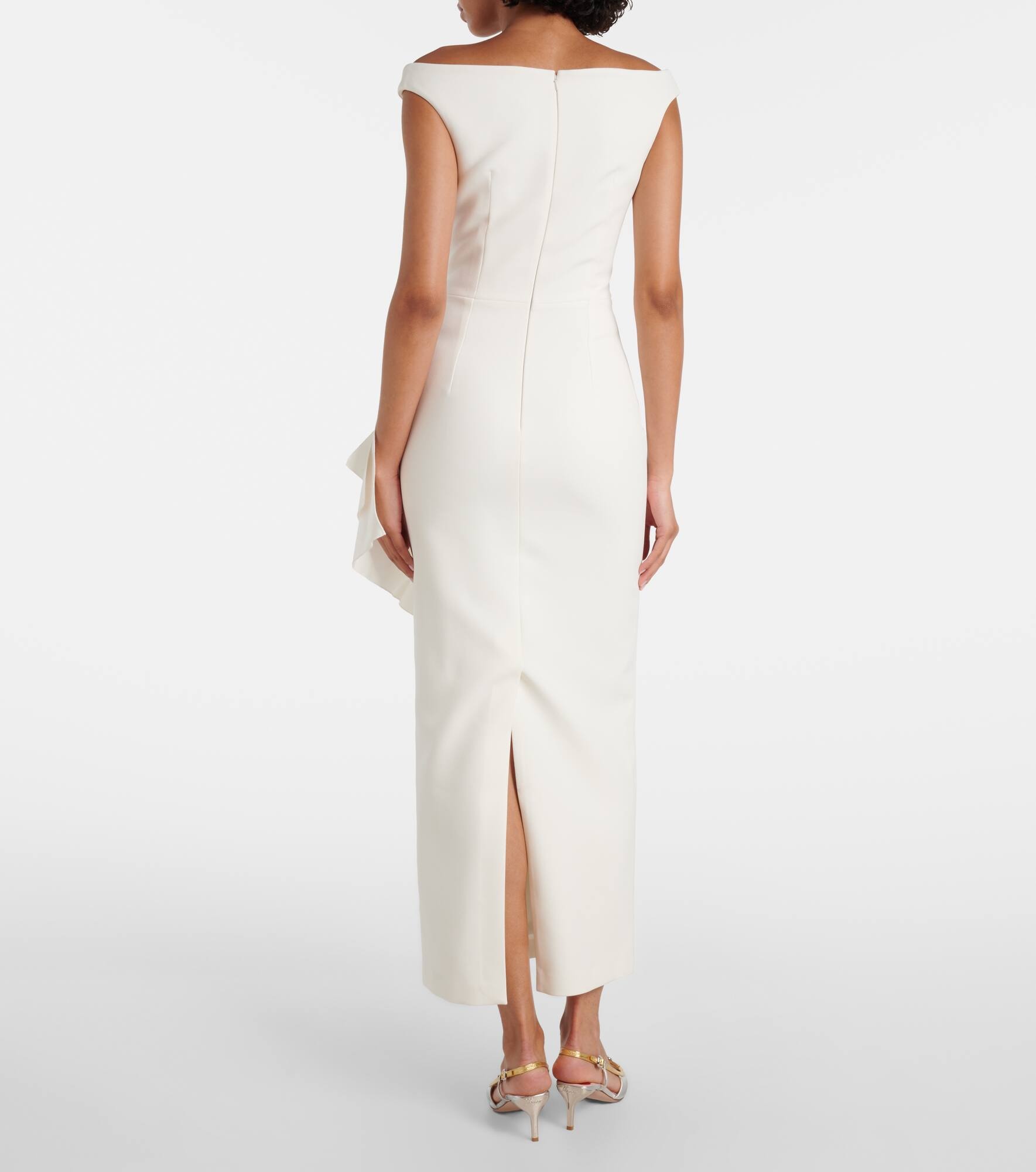 Bree draped midi dress - 3