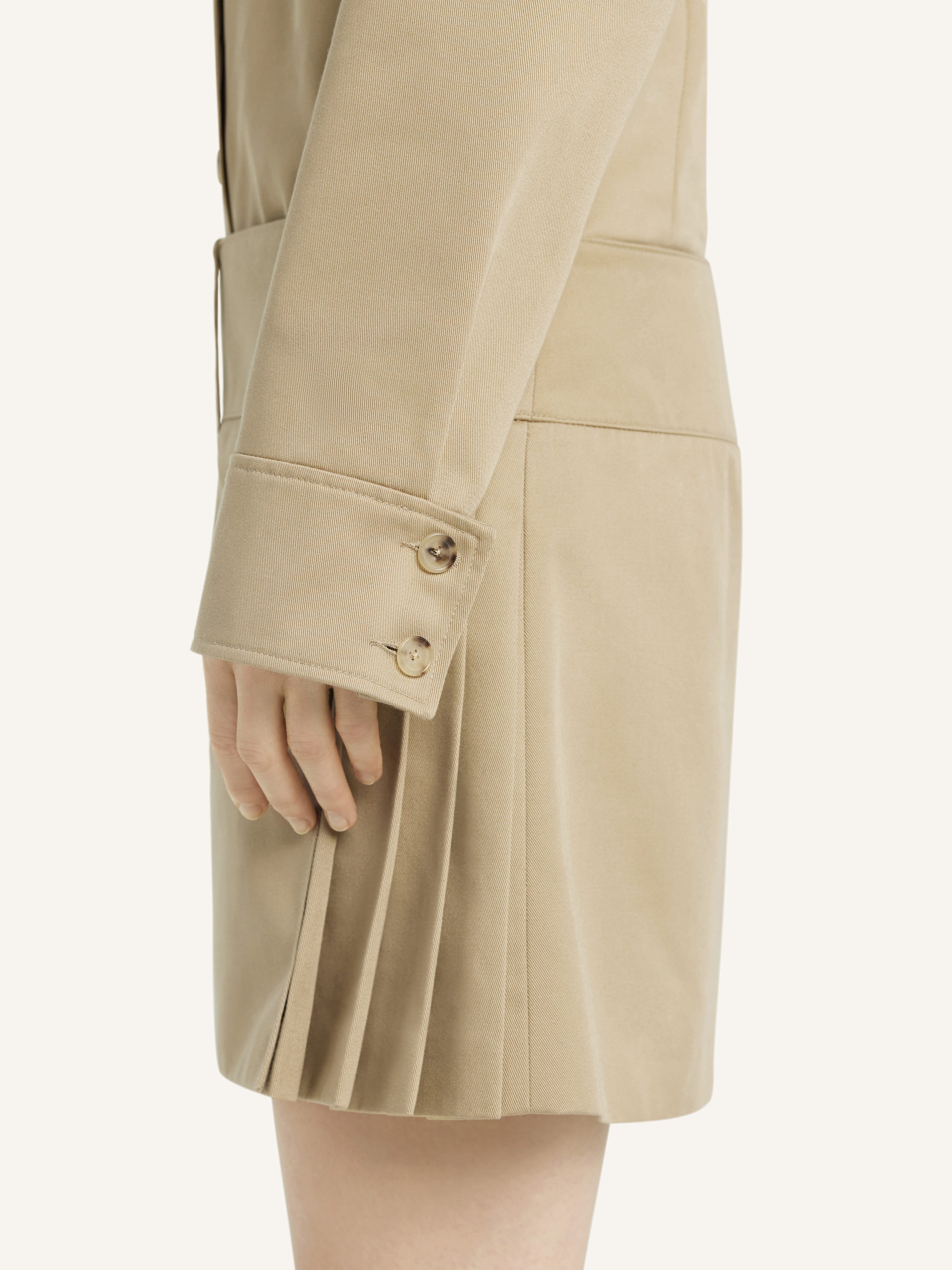 BELTED PLEATED MINI SKIRT - 6
