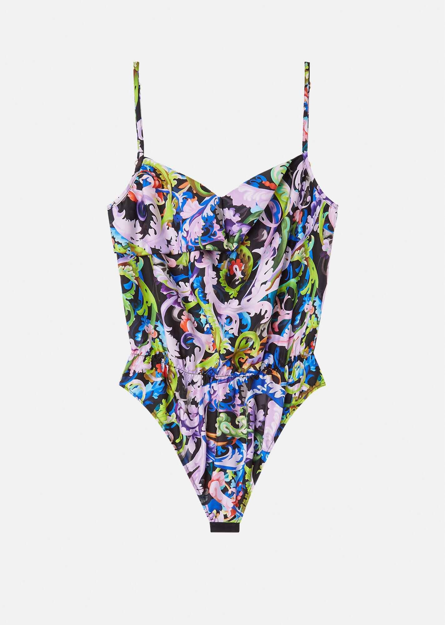 Baroccoflage Print Silk Body - 1