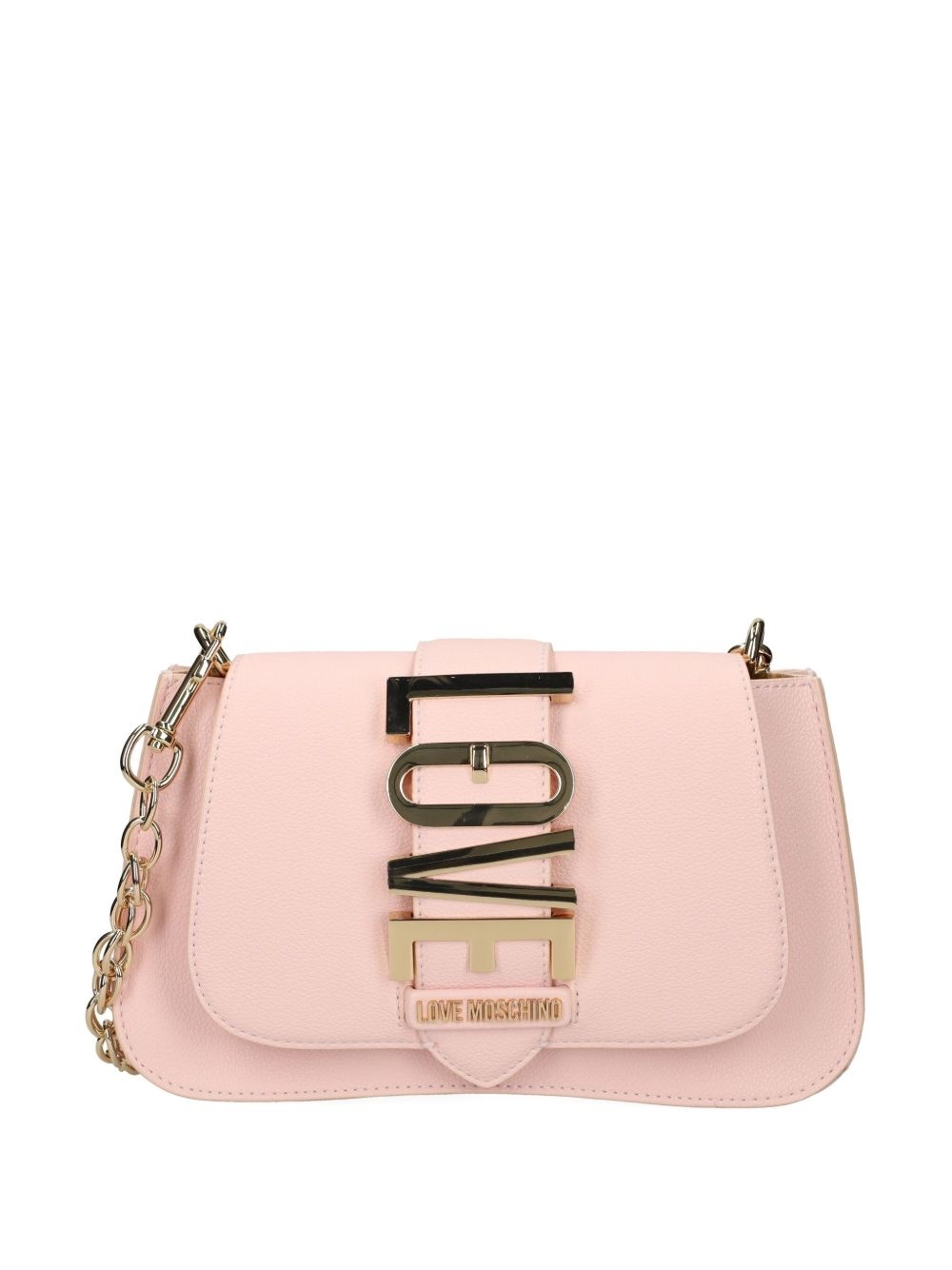 logo-plaque cross body bag - 1