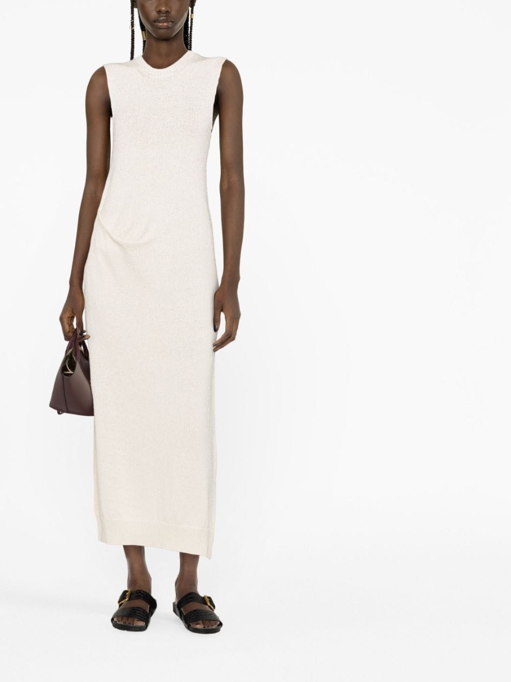 fine-knit maxi dress - 2