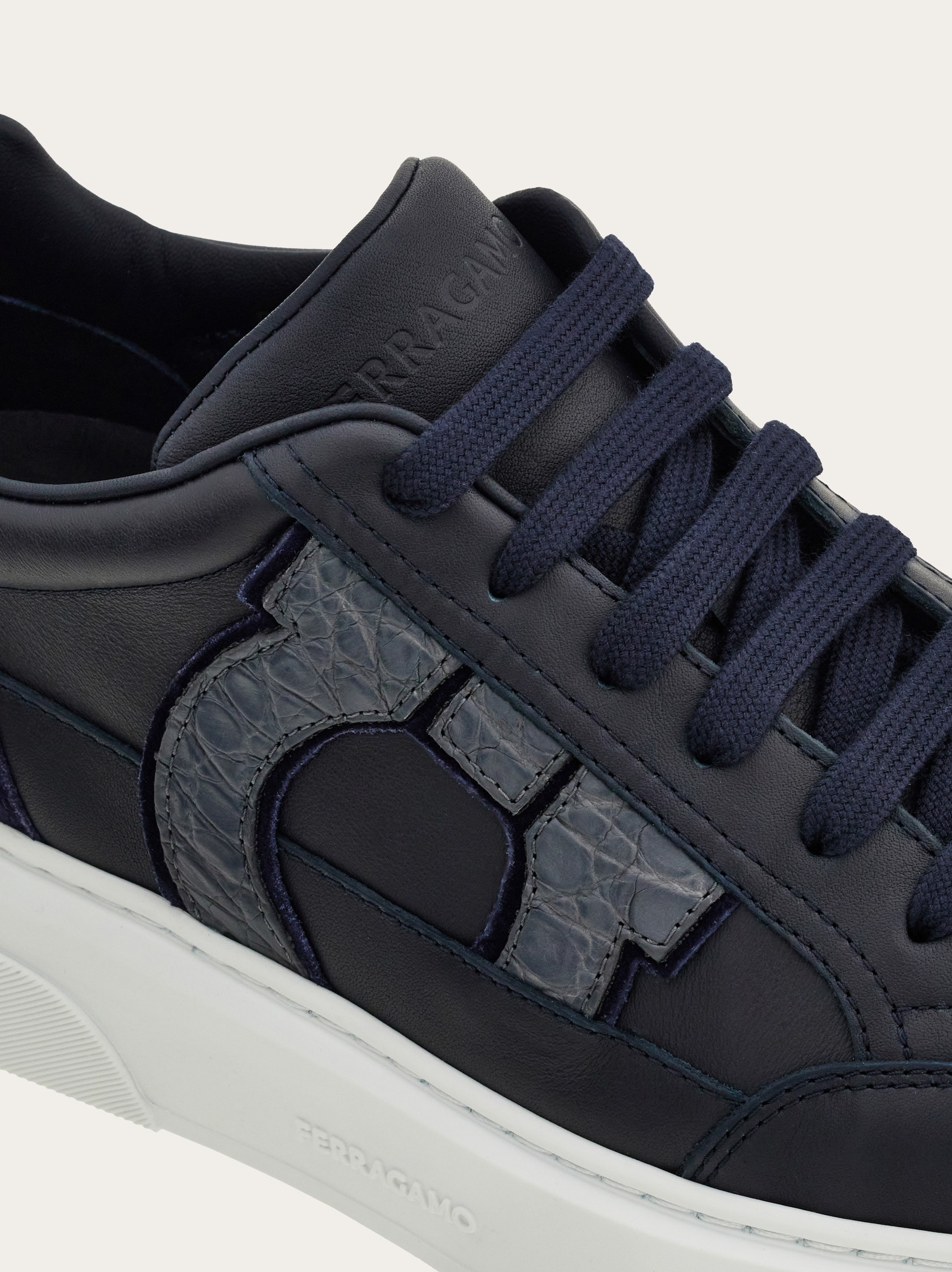 Low-top sneaker with Gancini detail - 7
