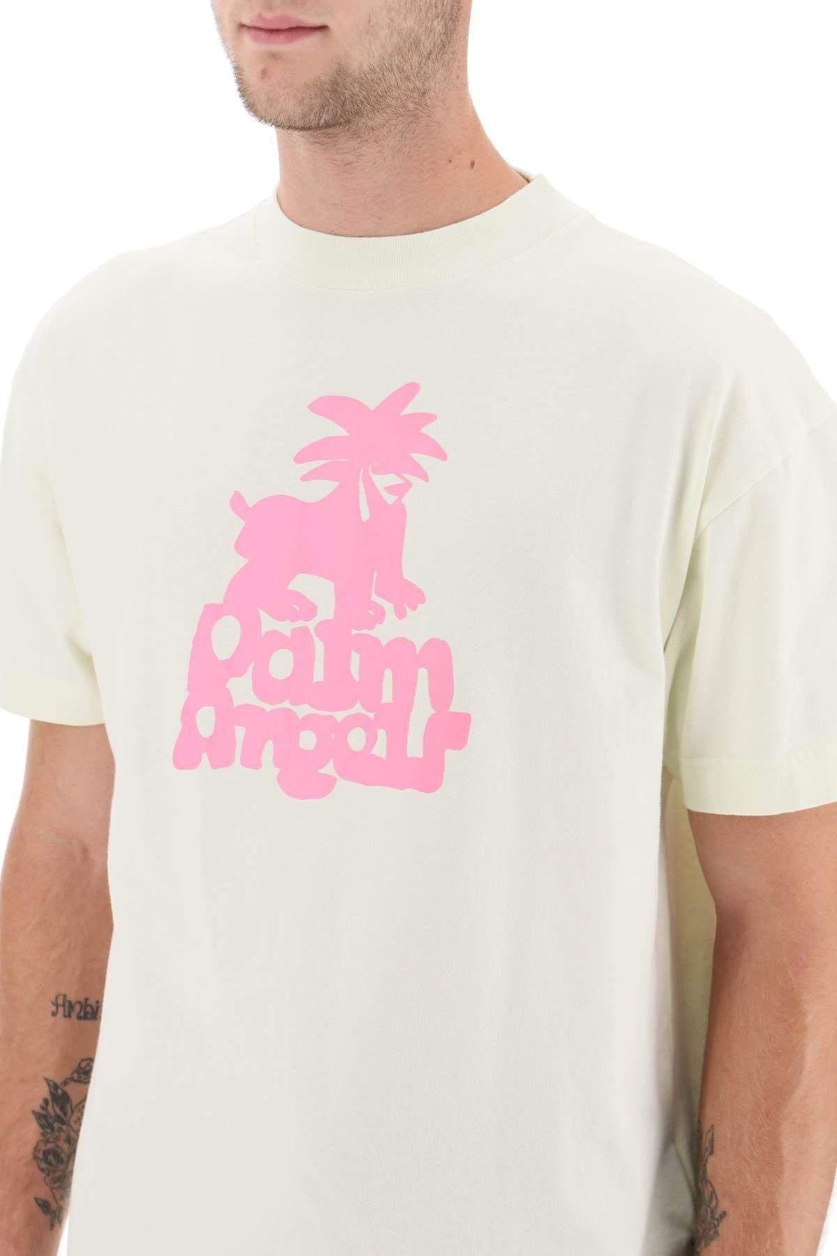 Palm Angels Leon Logo T Shirt