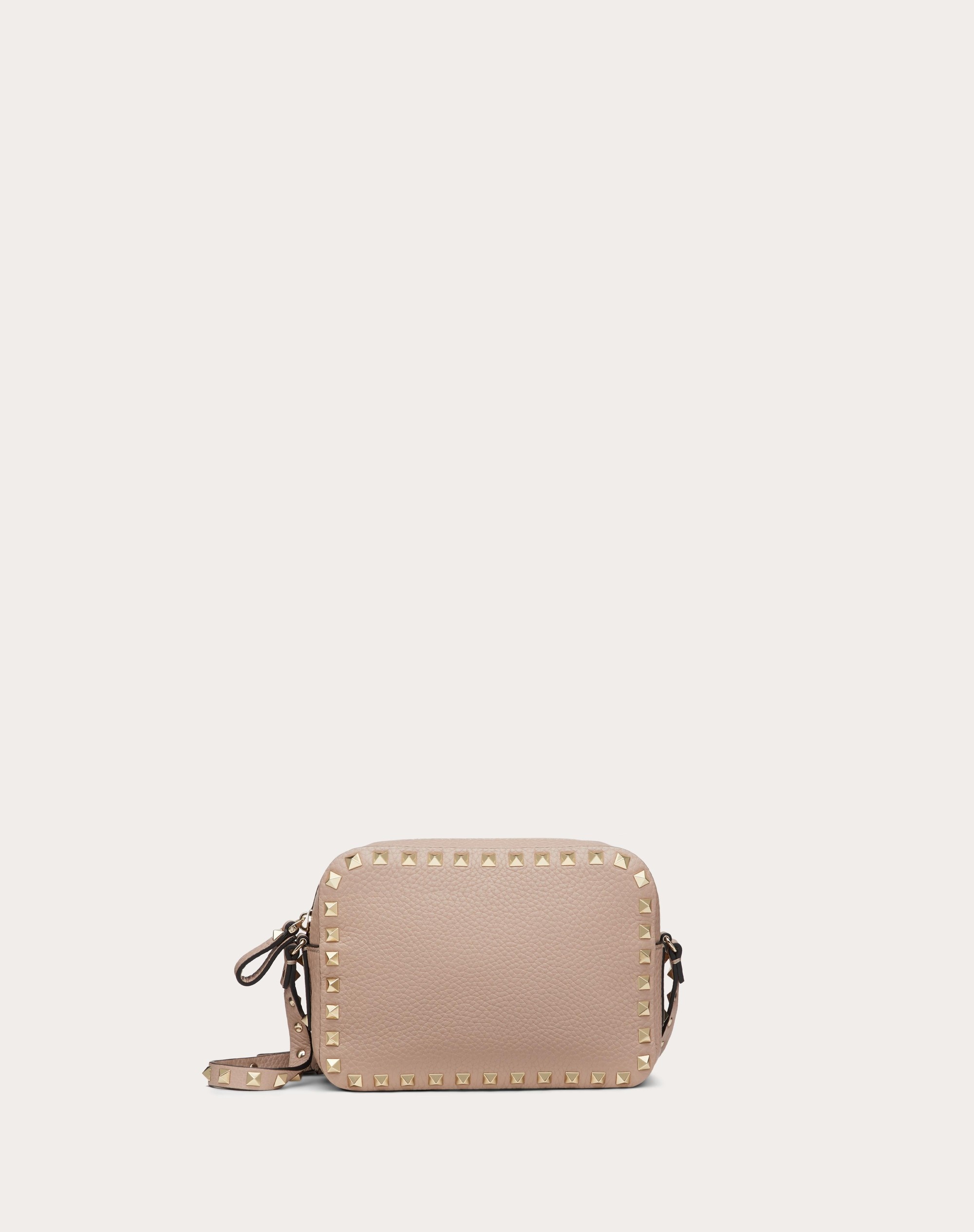 Valentino Rockstud Grainy Leather Coin Purse