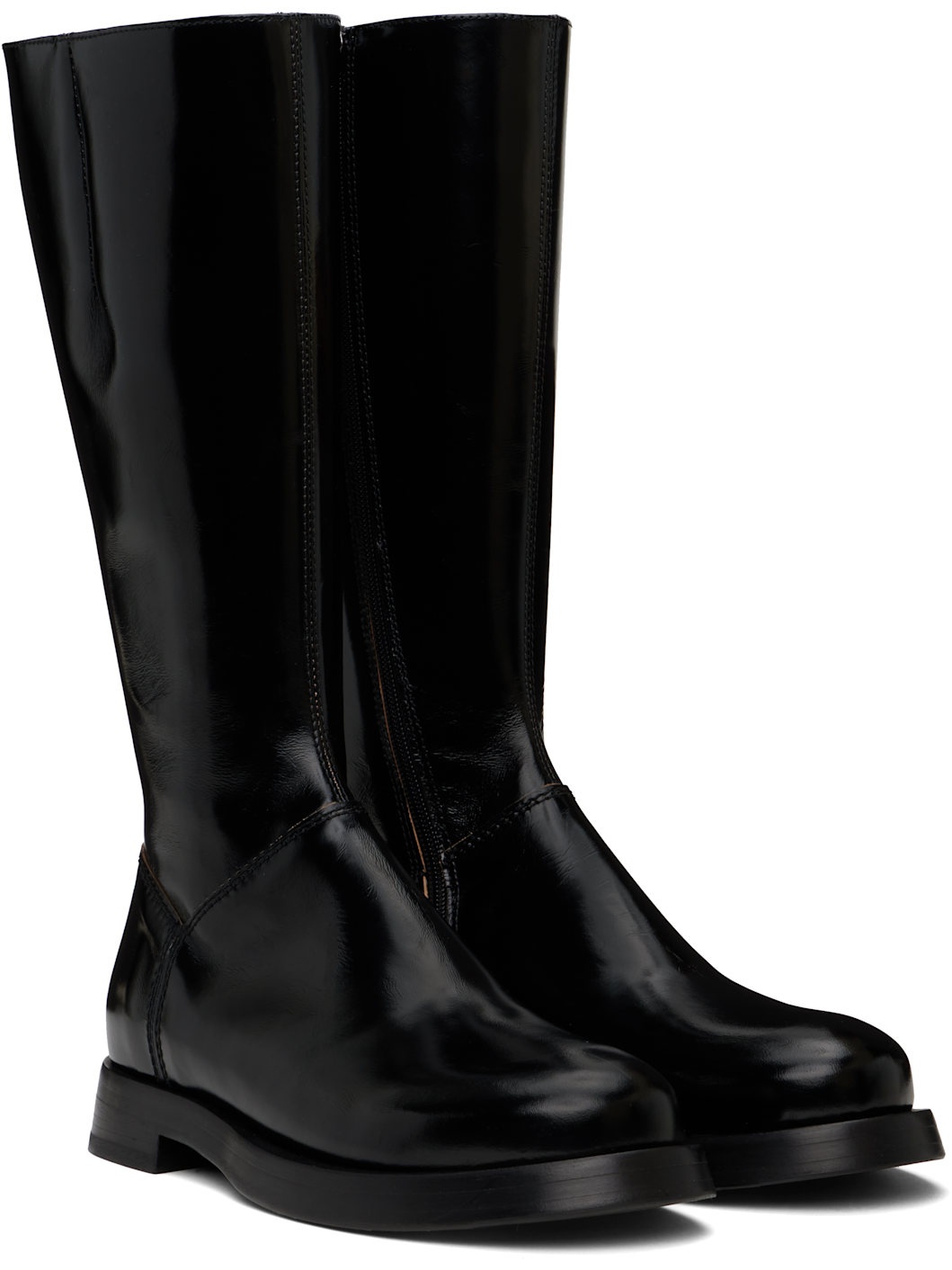 Black Dreda Tall Boots - 4