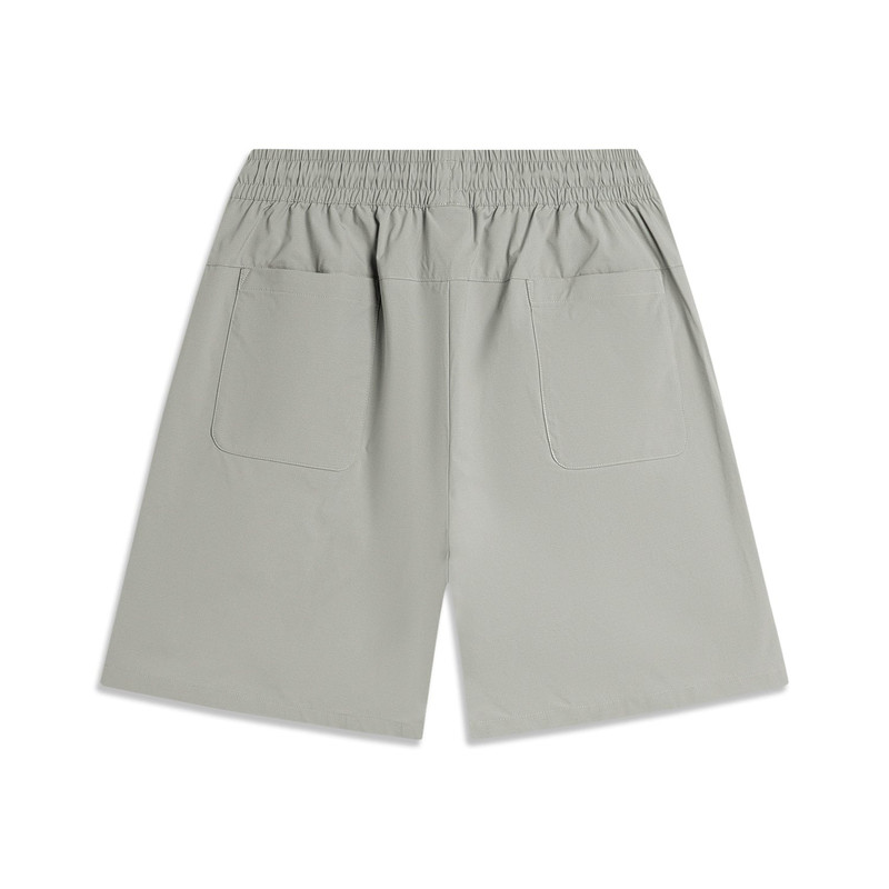 Li-Ning Li-Ning Logo Waterproof Loose Fit Shorts 'Grey' AKSU533-4 outlook