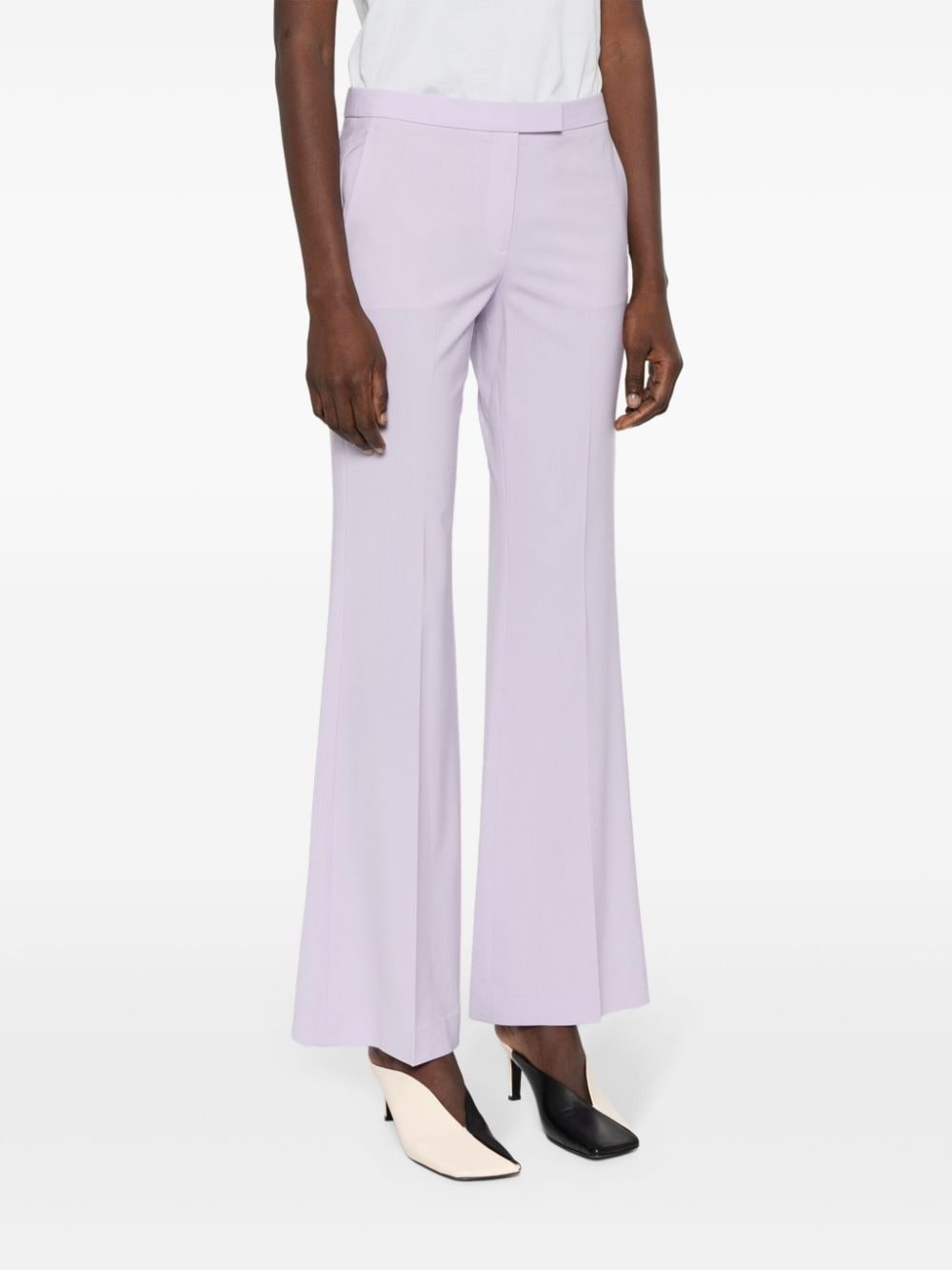 Demitria low-rise flared trousers - 3