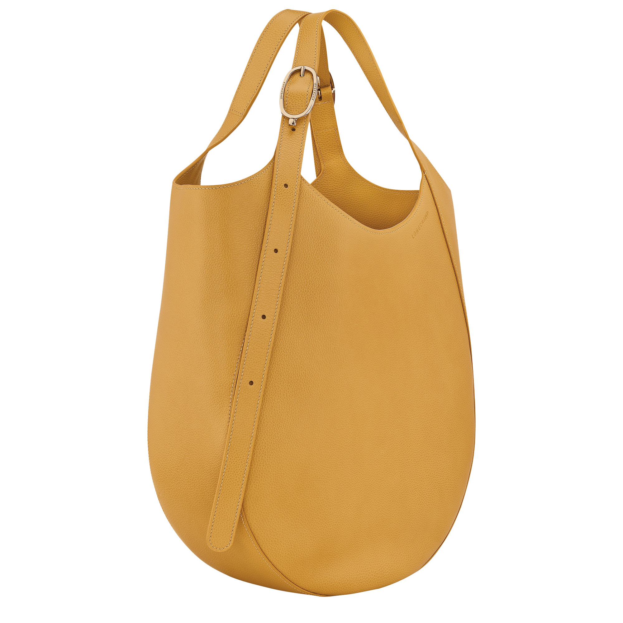 Le Foulonné XL Tote bag Nutmeg - Leather - 3