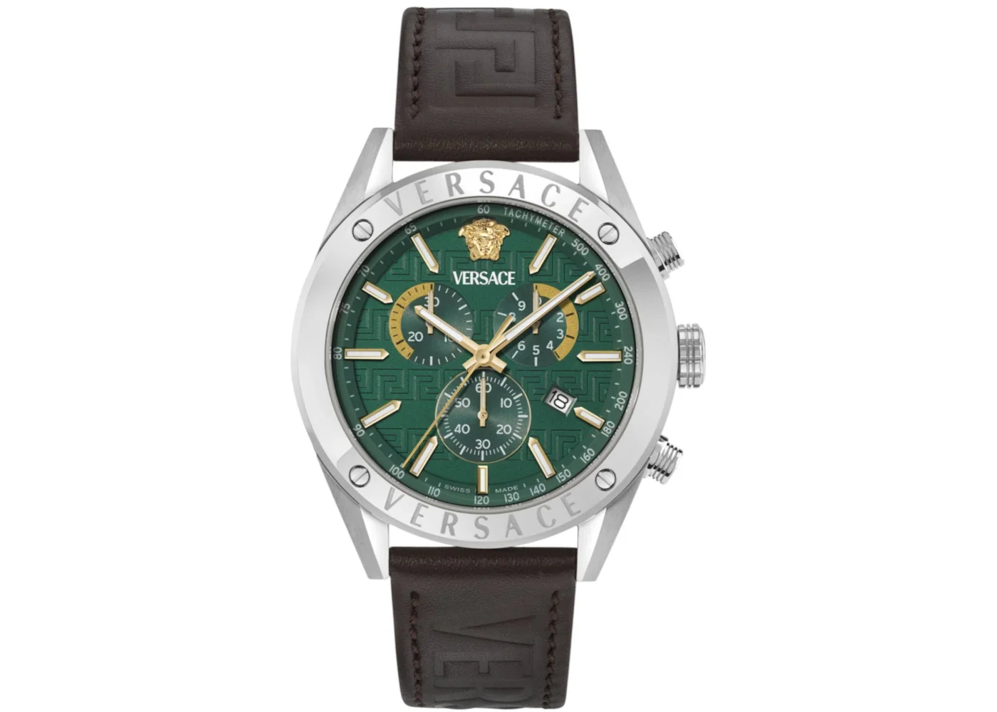 Versace Athletic Chrono Leather Strap VEKJA0325 - 1