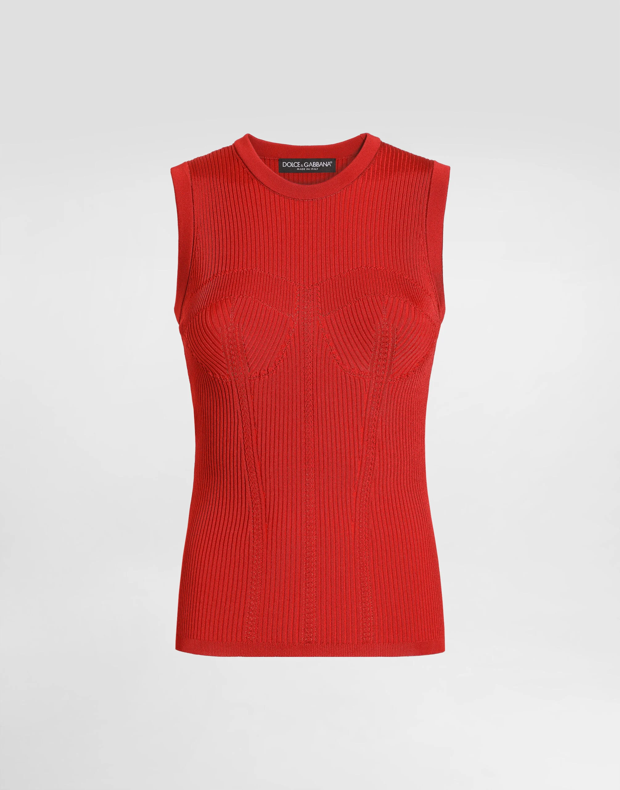 Knit tank top - 1
