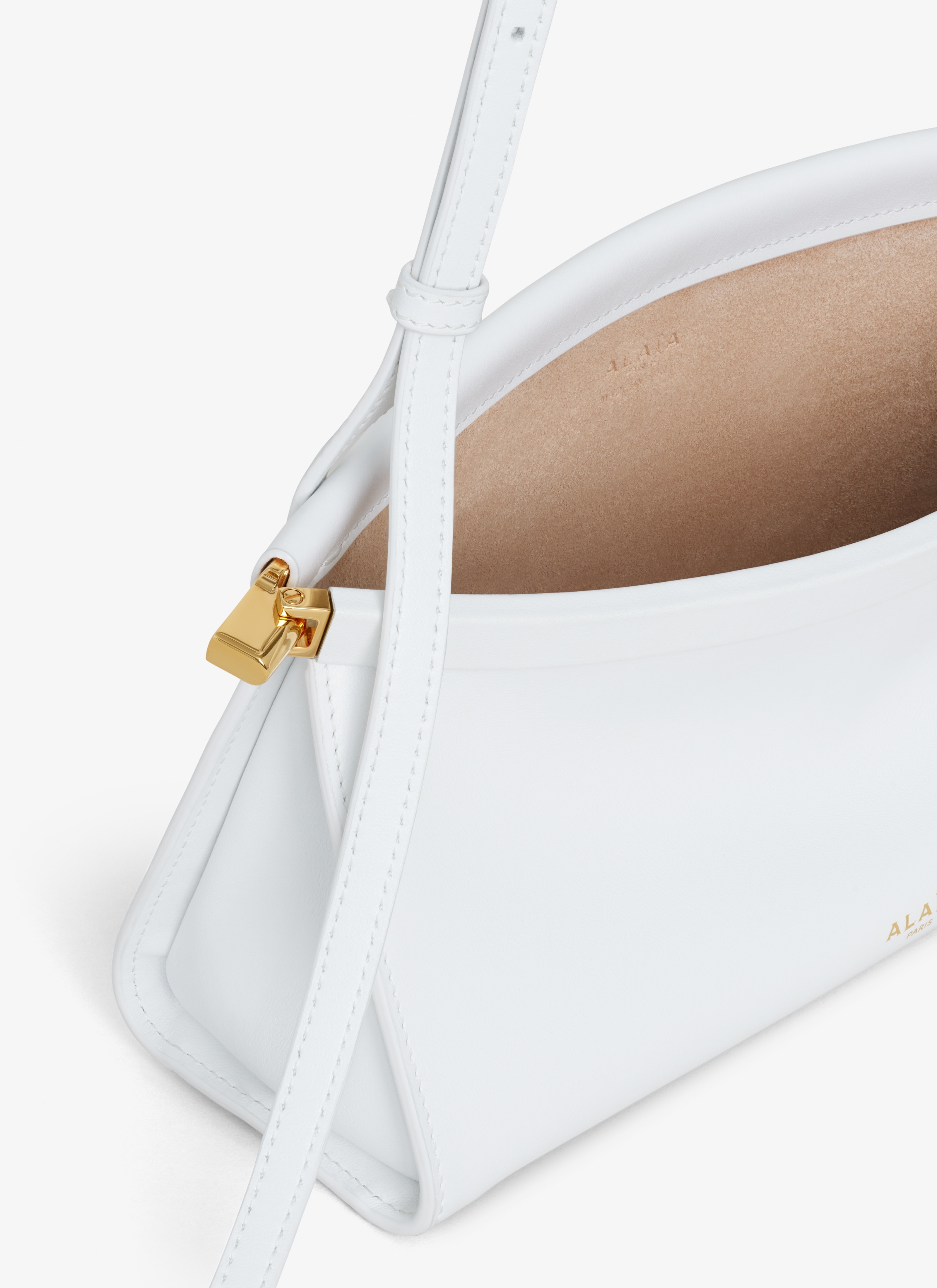 LE CLICK EAST WEST SMALL BAG IN LEATHER - 5