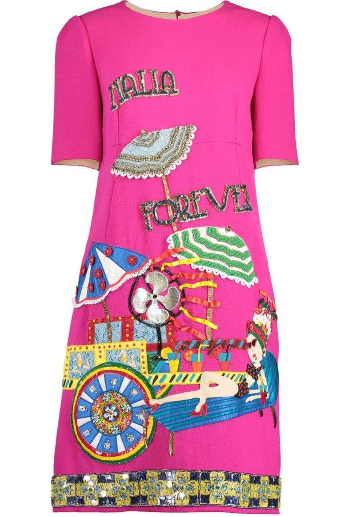 Italia Forever Embroidered Dress - 1