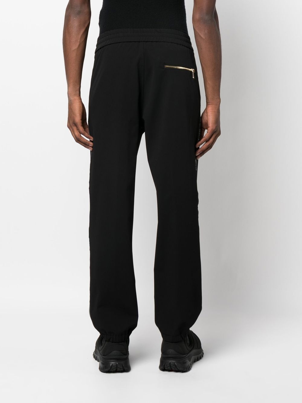 drawstring track pants - 4