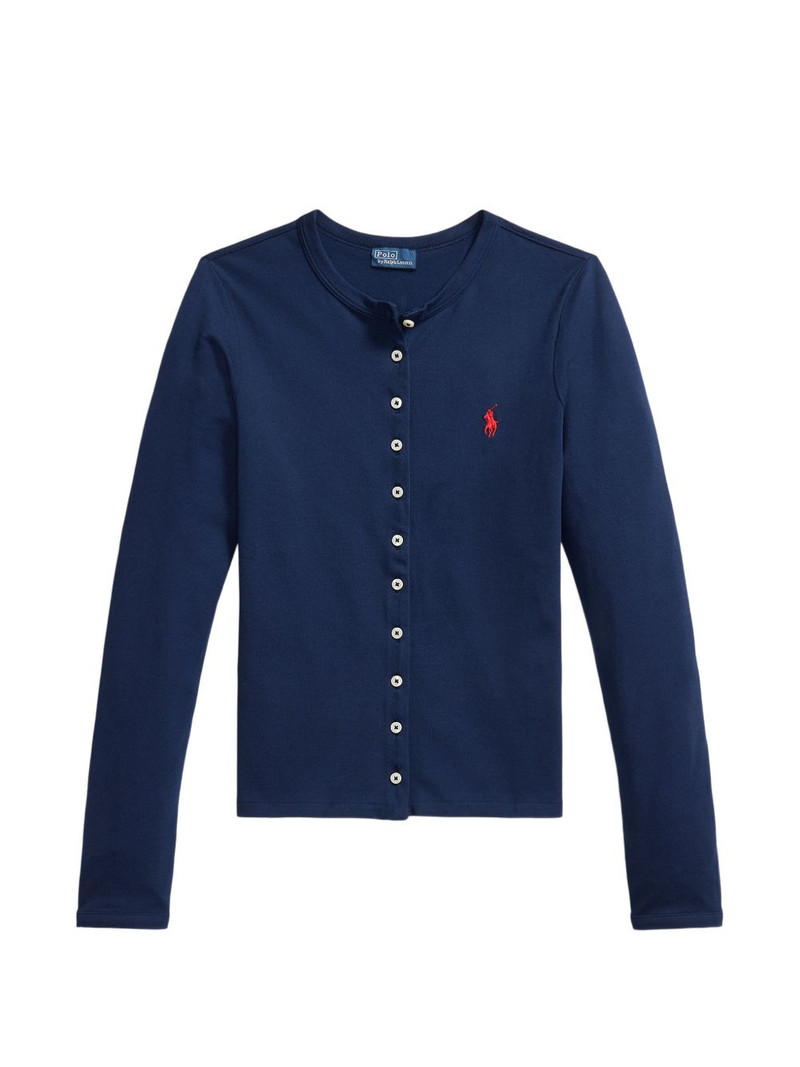 buttoned long-sleeved cardigan 1