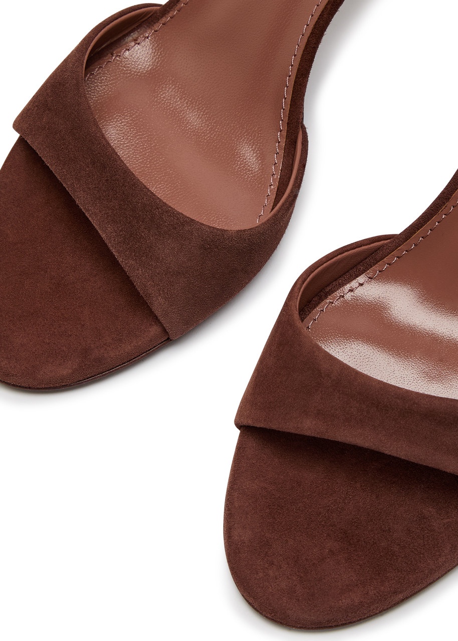 Paris Texas Lidia 70 Suede Mules - 3
