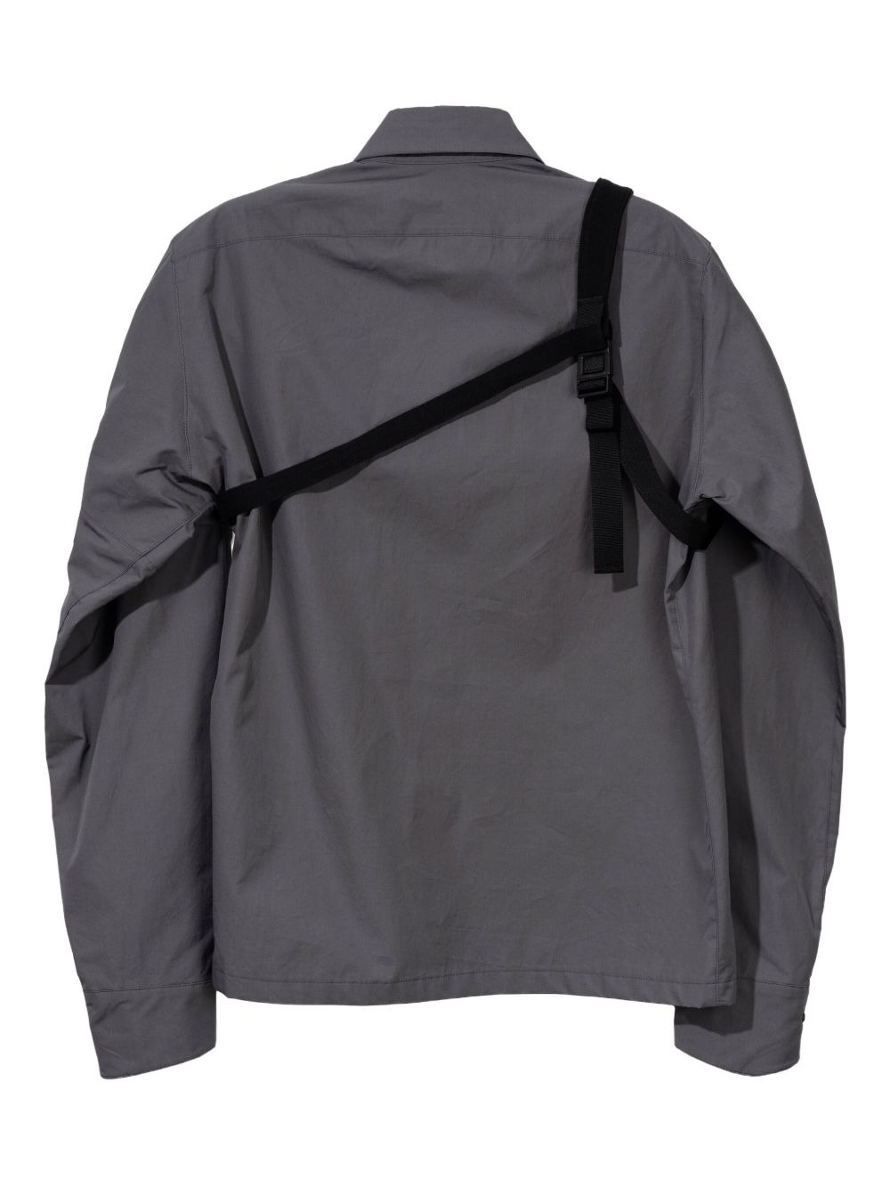 shoulder-strap studded shirt - 2