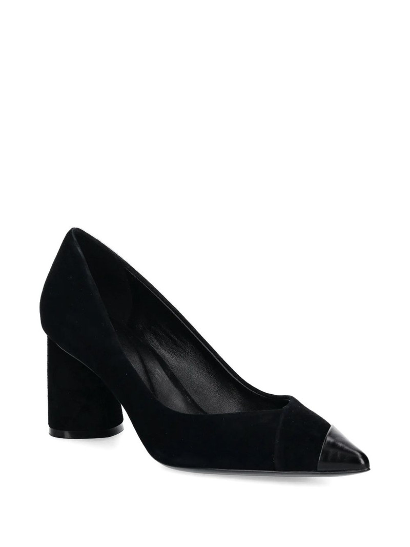 BOSS suede leather-toe pumps outlook