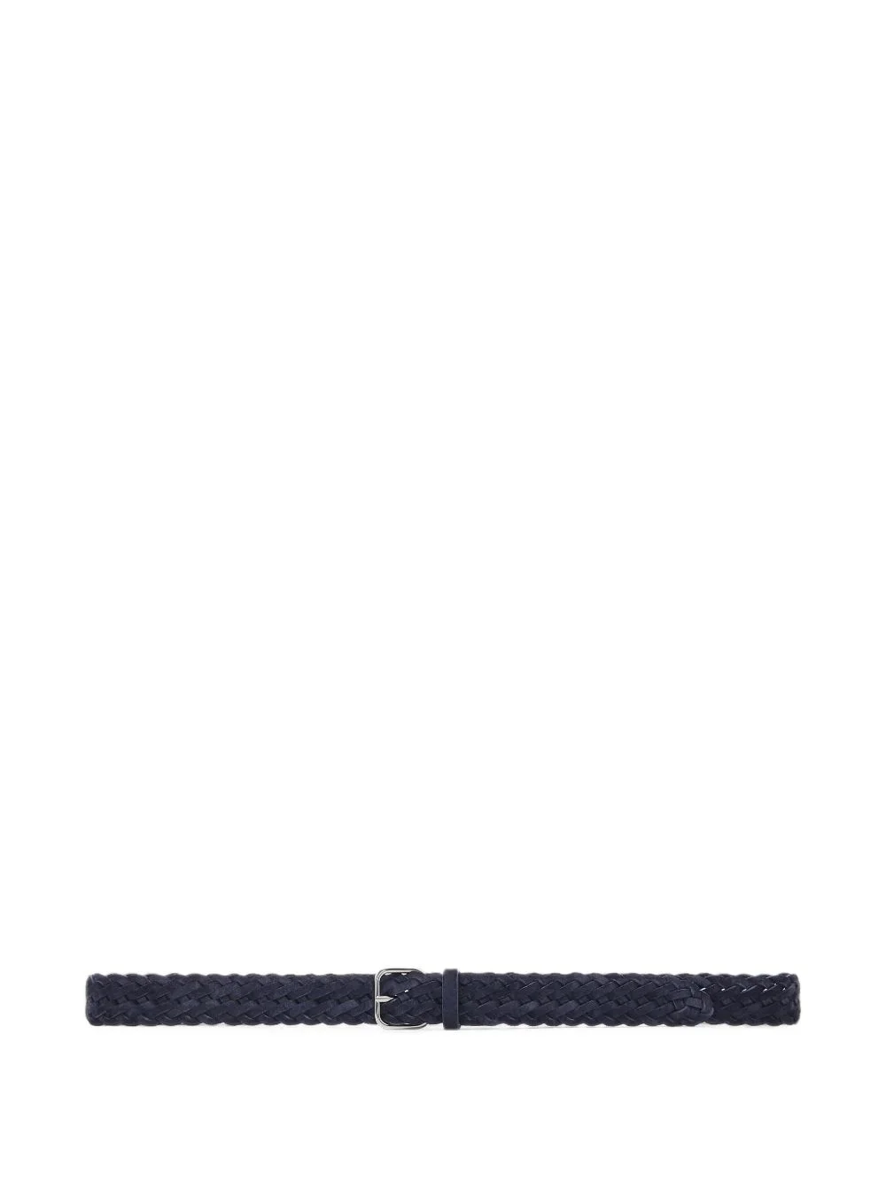 braided suede belt - 1