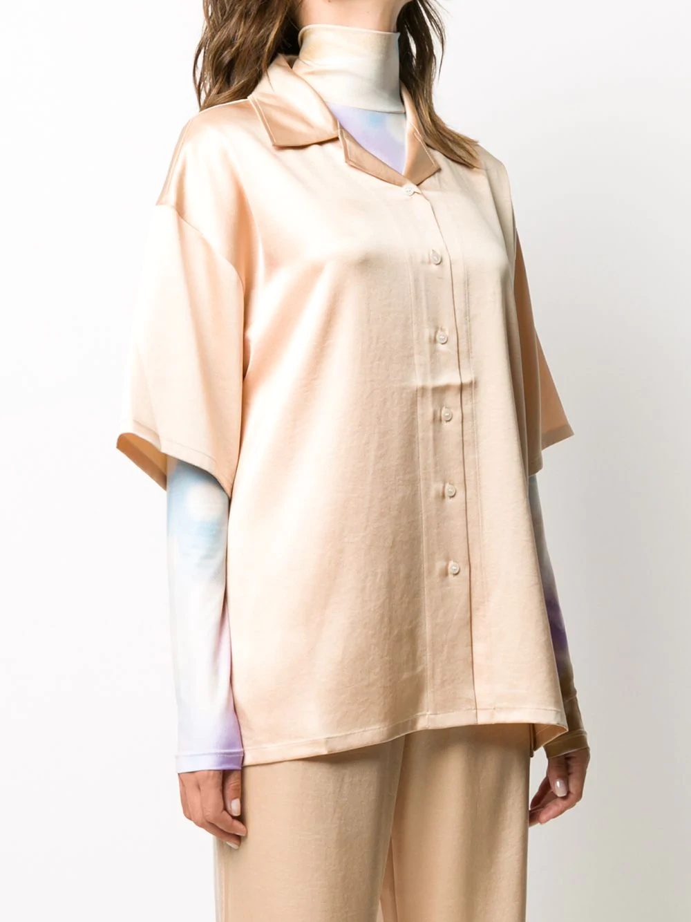 button-front shirt - 3