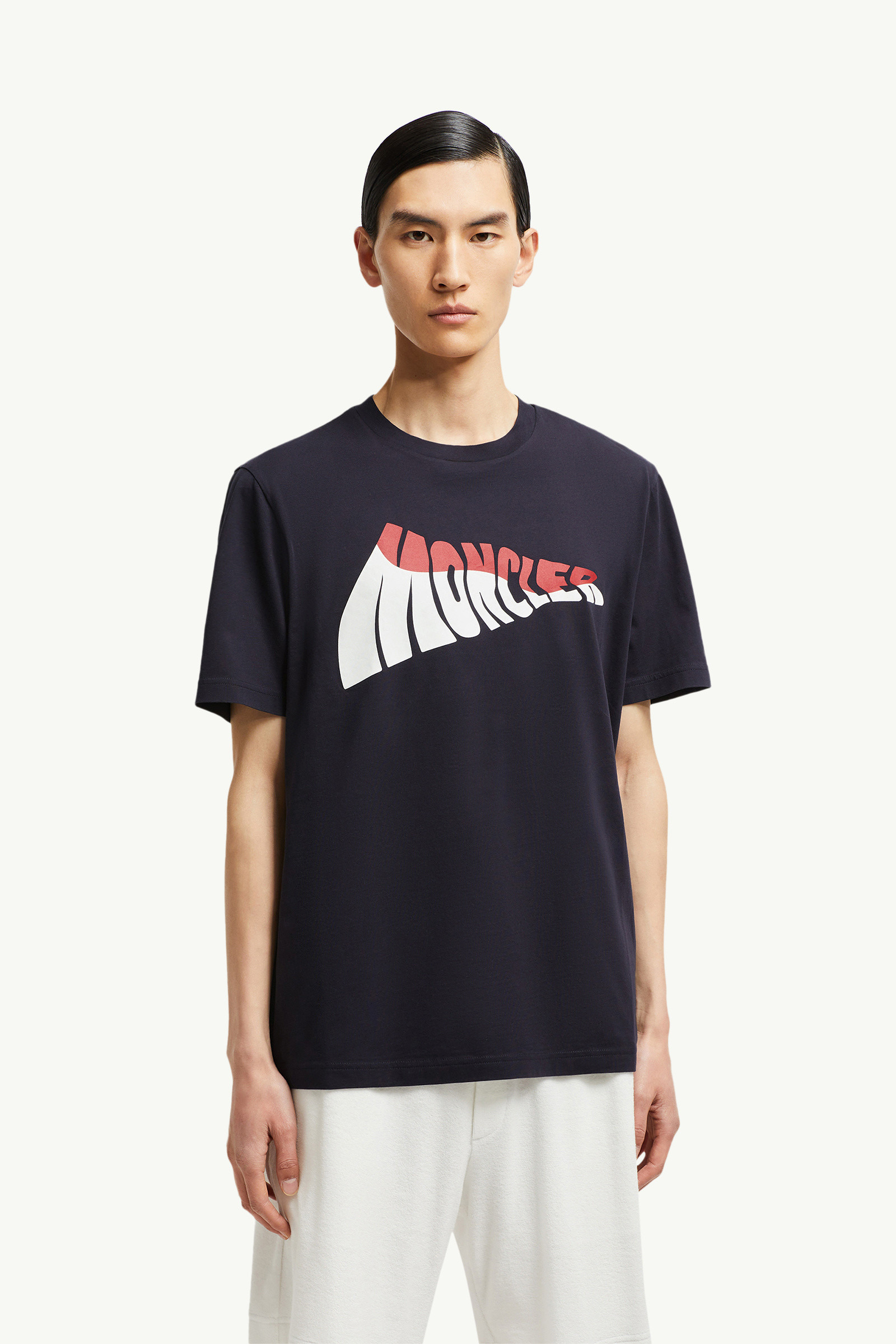 Wave Logo Cotton T-Shirt - 3