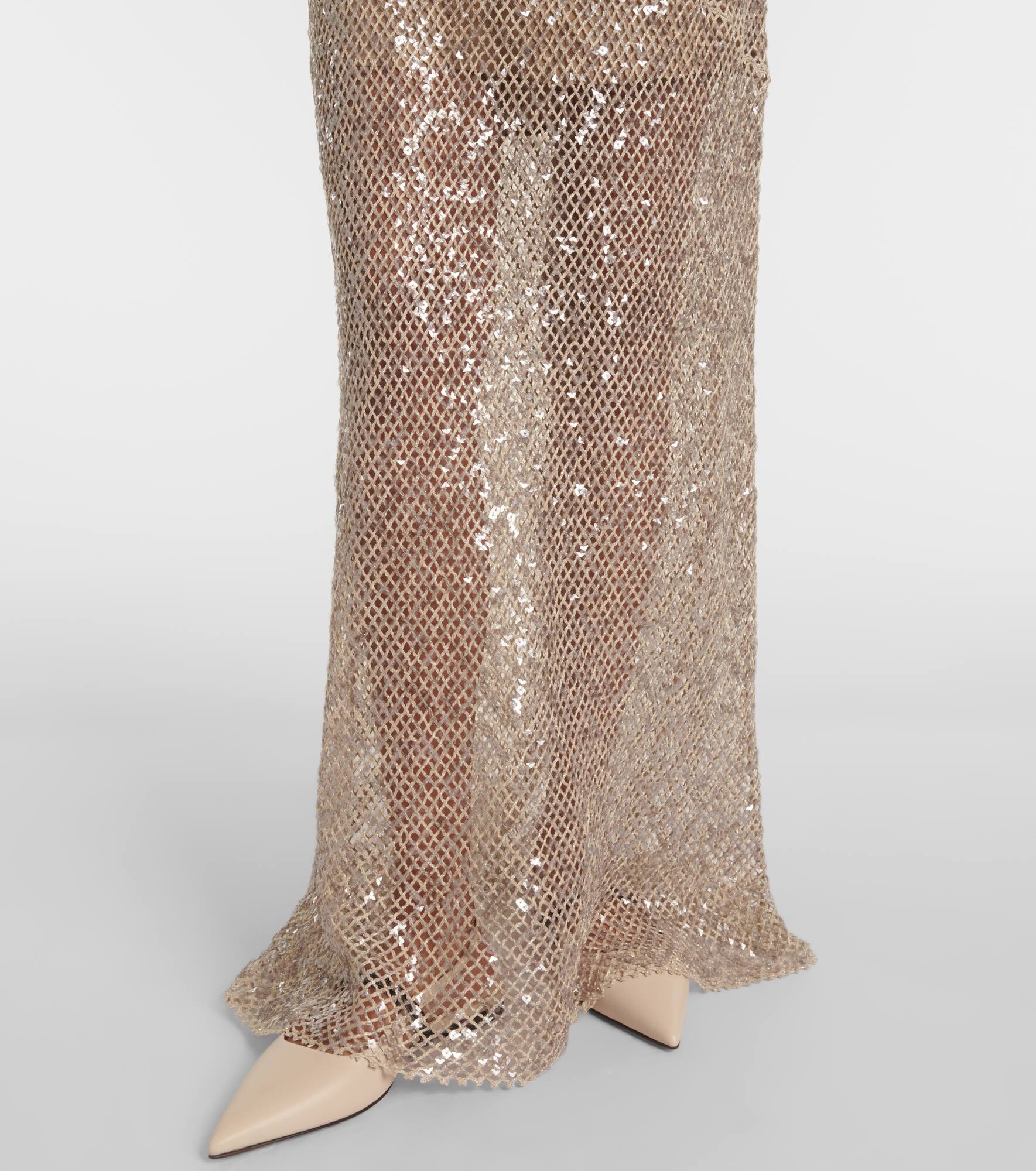Sequined gown - 5
