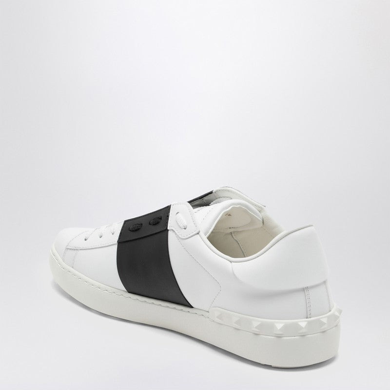 Valentino Garavani White/Black Open Sneaker Men - 2