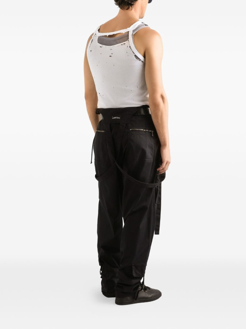 frayed-trim tank top 3
