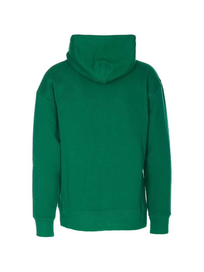 Valentino logo print hooded sweater outlook