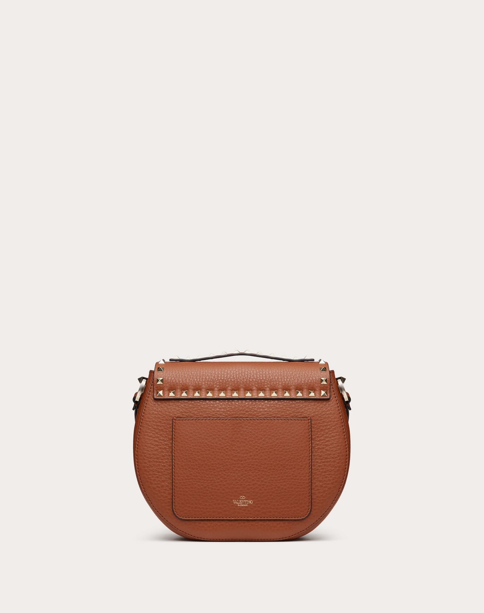 Rockstud Grainy Calfskin Crossbody Bag - 3