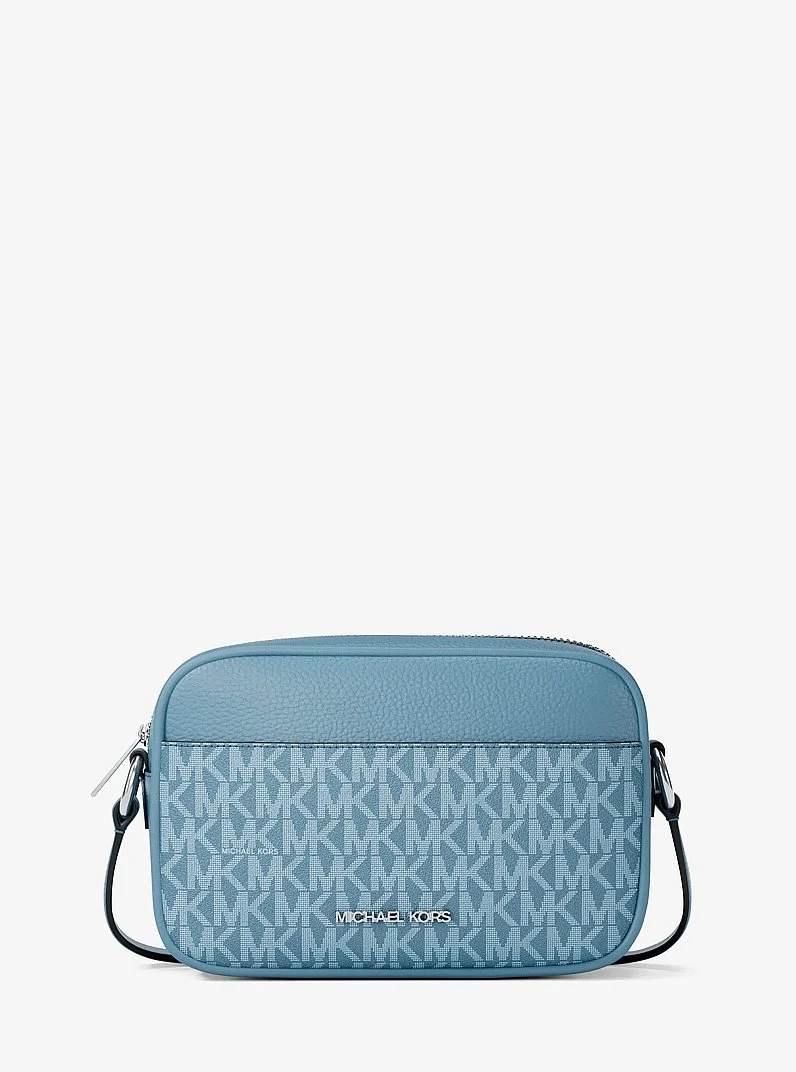 Jet Set Travel Small Signature Logo Camera Crossbody Bag - 1