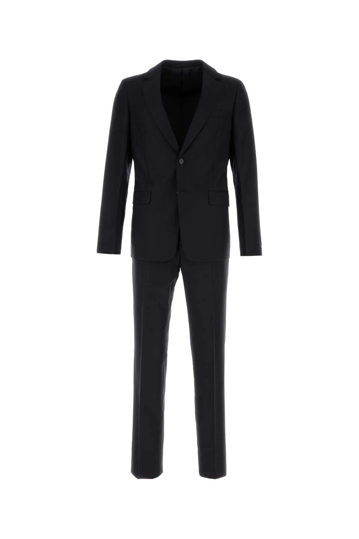 Prada Men Embroidered Wool Blend Suit - 1